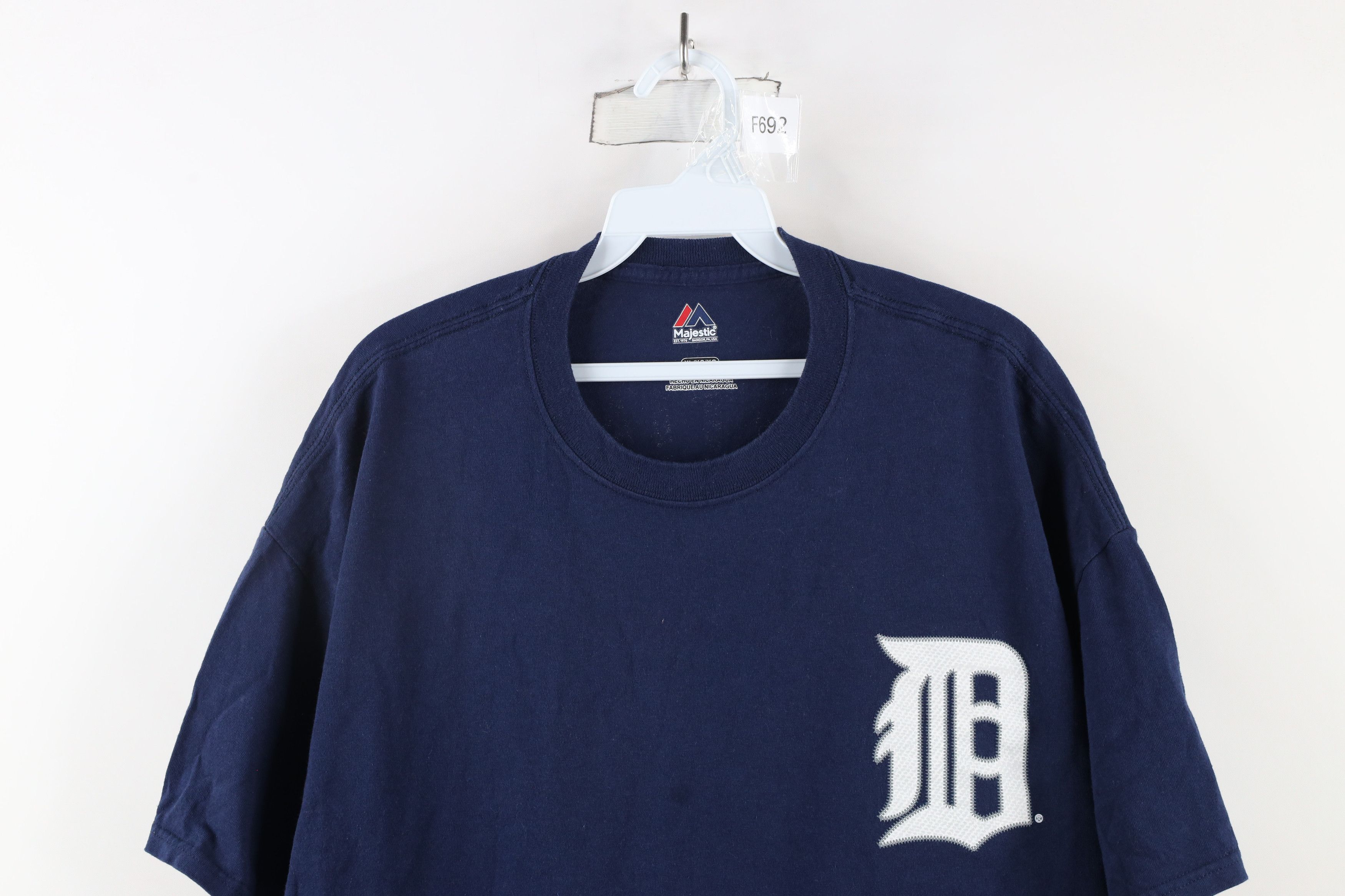Majestic × Vintage Vintage Majestic Martinez Detroit Tigers Baseball T-Shirt Size US XL / EU 56 / 4 - 2 Thumbnail