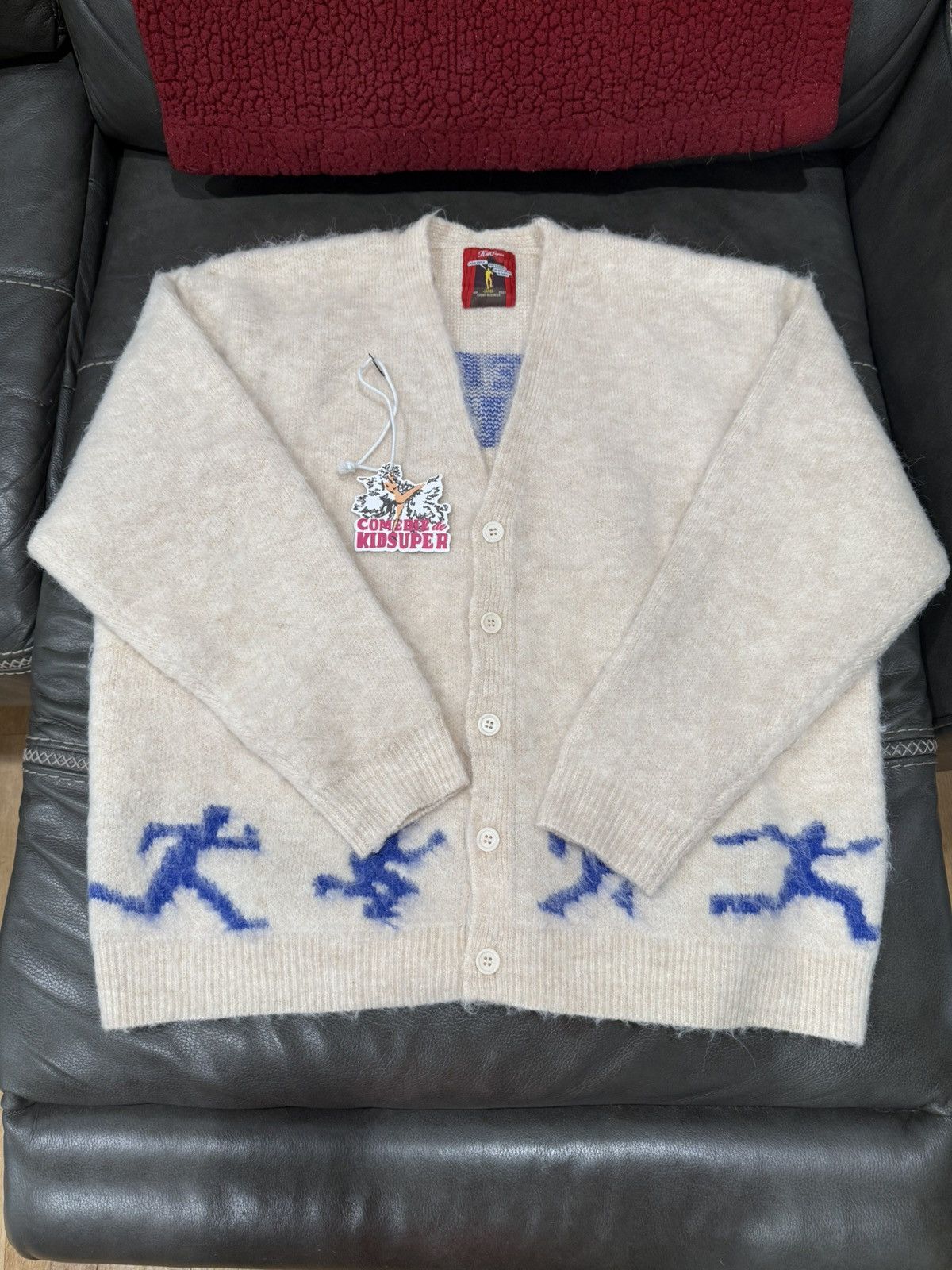 KidSuper Kid super comedy cardigan Size US L / EU 52-54 / 3 - 1 Thumbnail