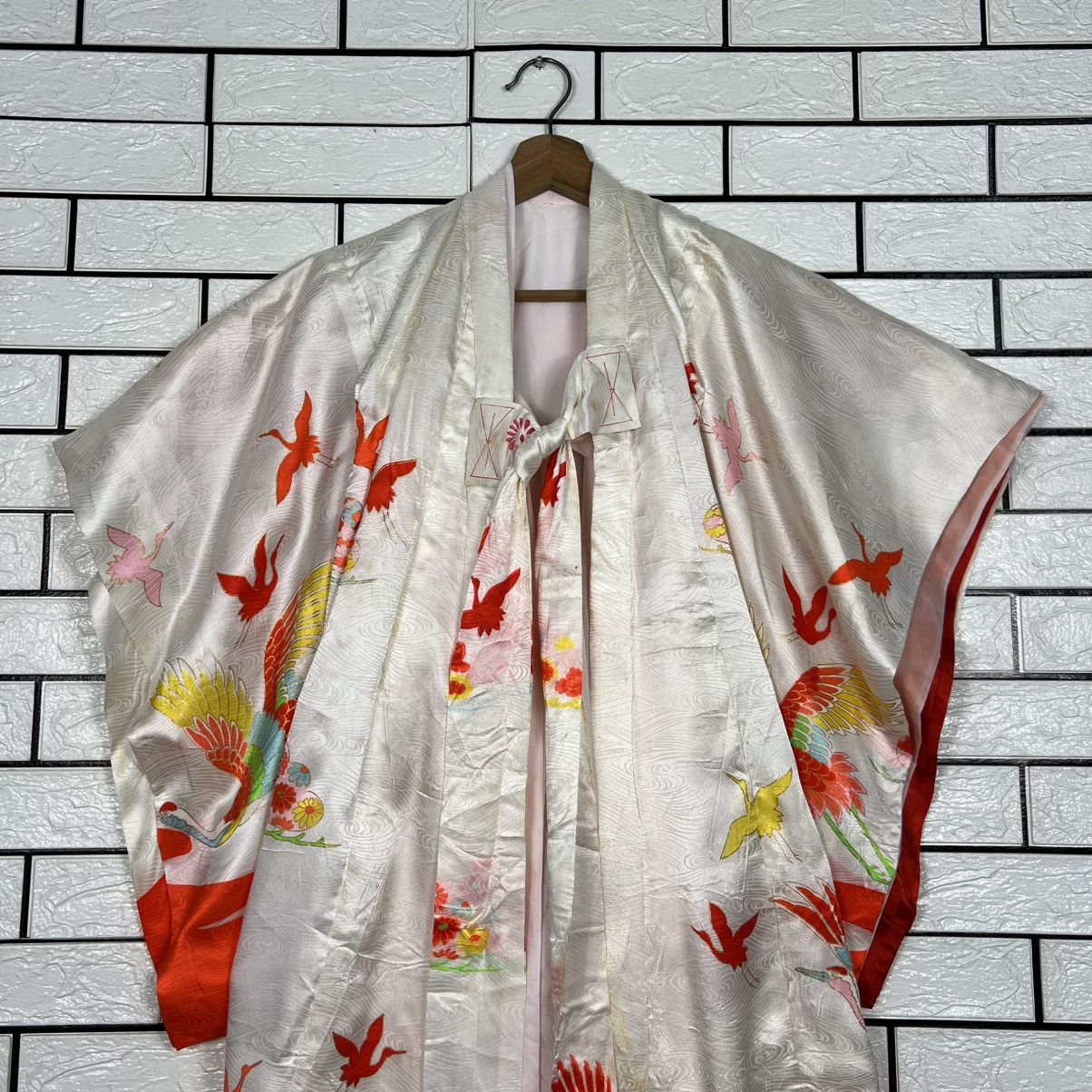 Japanese Brand Traditional Japan Kimono Embroidered Phoenix Logo #4190-C190 Size ONE SIZE - 16 Thumbnail