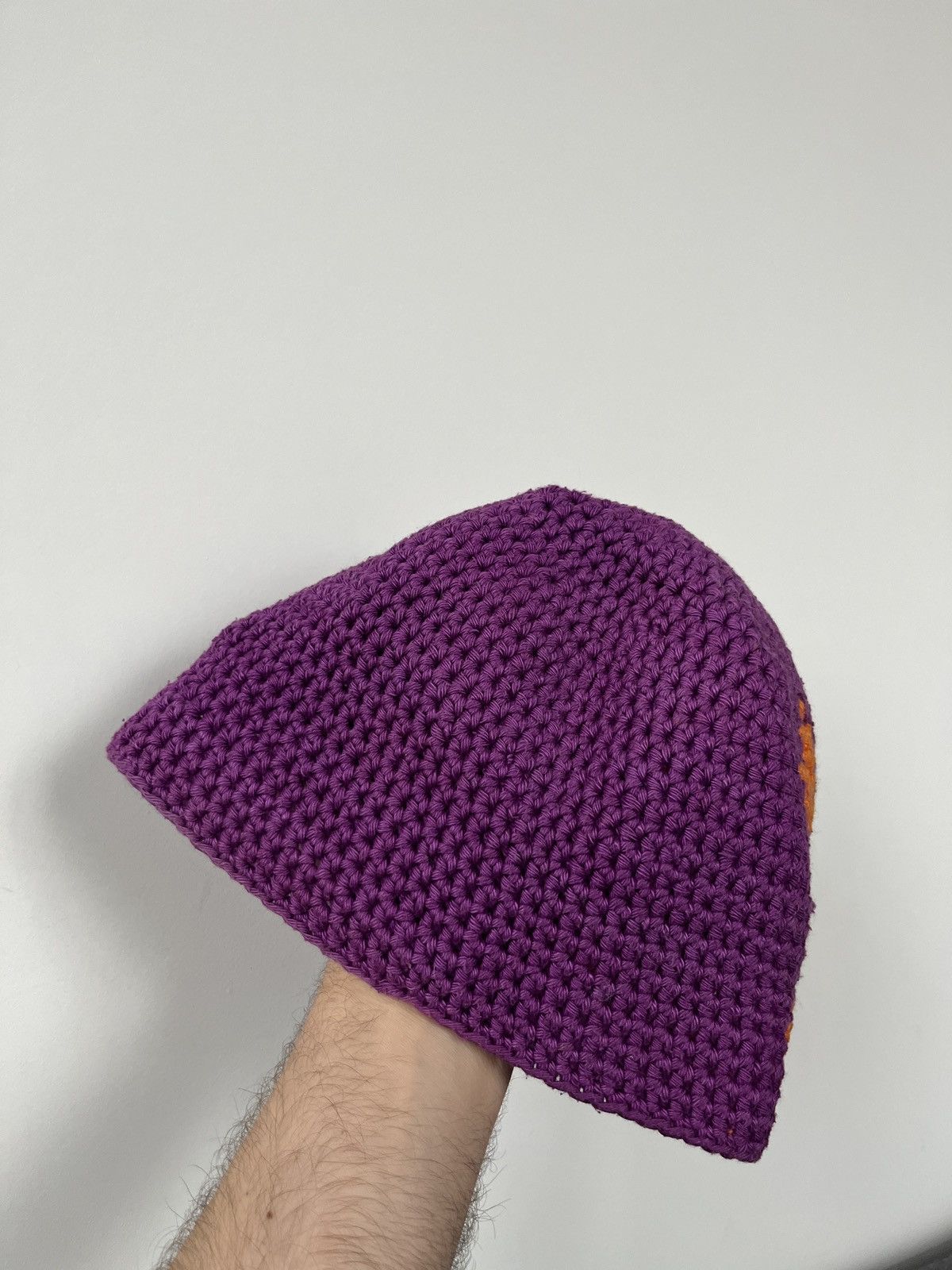 Handmade ☠️ y2k Crochet Knitted Skull Hat Oakley Stussy Style Size ONE SIZE - 8 Thumbnail