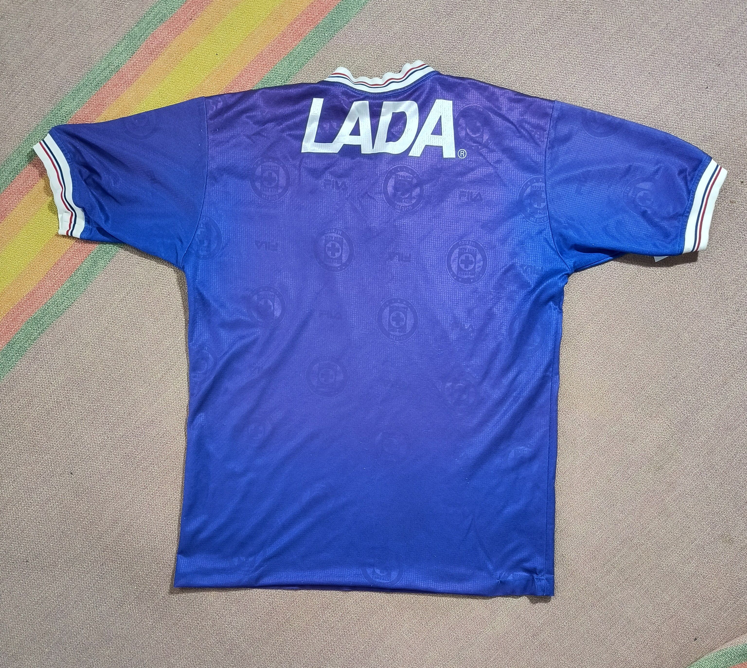 Fila Vintage deportivo Cruz Azul winter 1997 soccer jersey Size US M / EU 48-50 / 2 - 7 Thumbnail