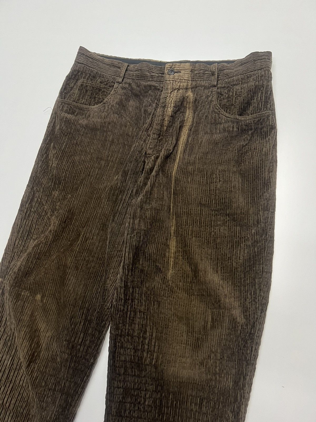 Issey Miyake 🔥ISSEY MIYAKE MEN CORDUROY PANT SIZE 36 Size US 36 / EU 52 - 3 Thumbnail