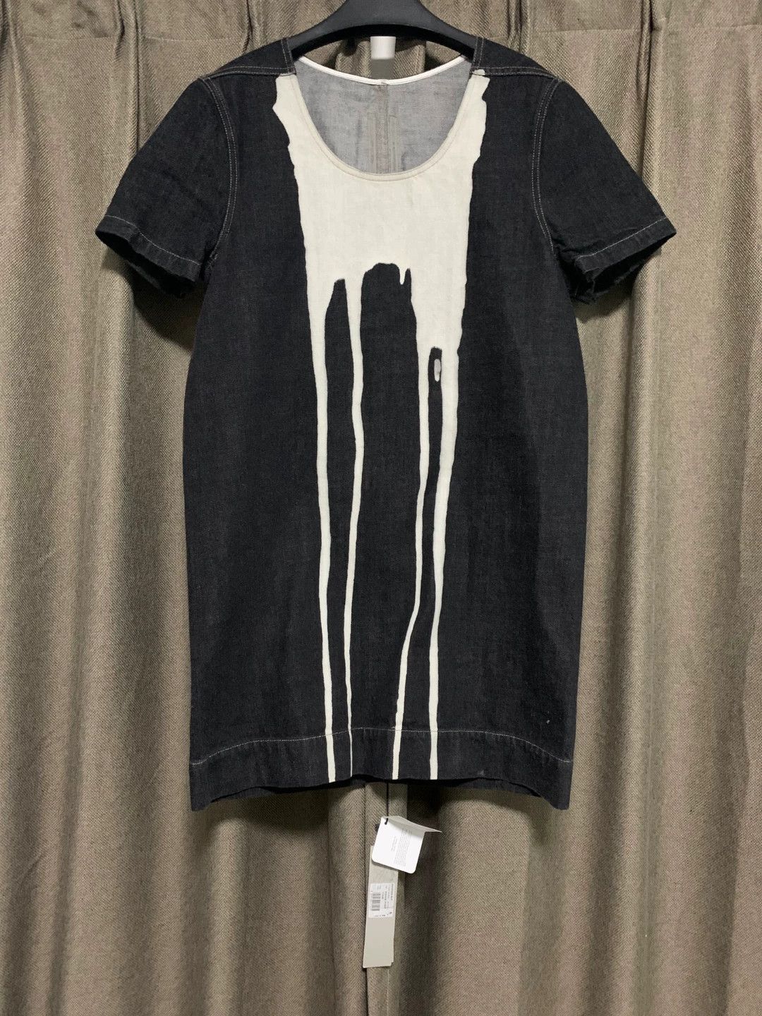Rick Owens rick owens fw16 splash short sleeve tee Size US S / EU 44-46 / 1 - 1 Thumbnail