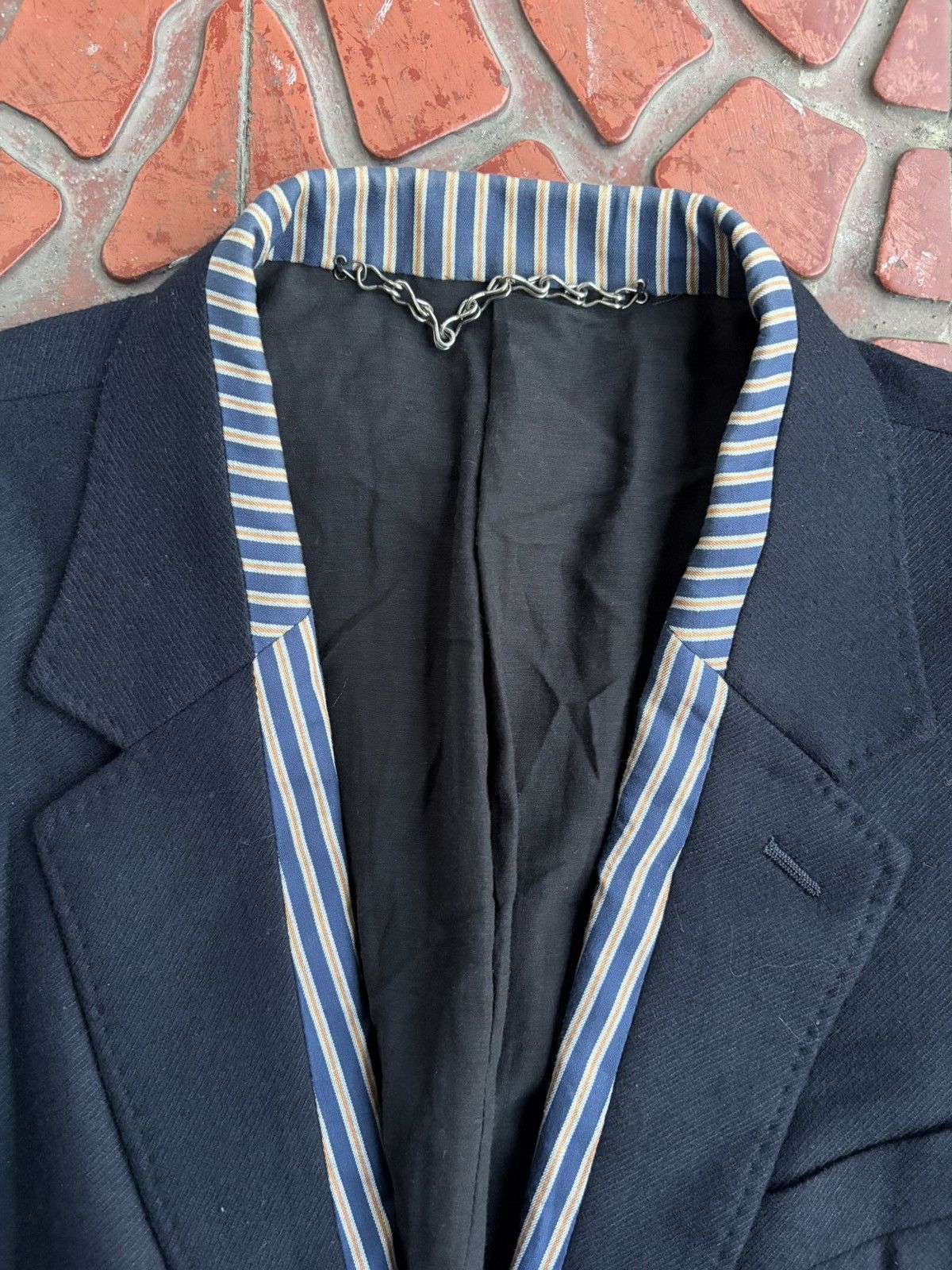 Maison MIHARA YASUHIRO MIHARA YASUHIRO SINGLE BREASTED BLAZER Size 46S - 7 Thumbnail