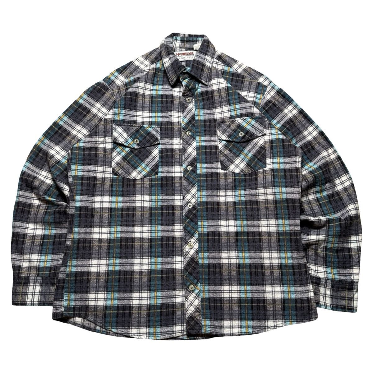 McGregor Vintage 80’s Mcgregor Bagpiper Wool Blend Plaid Flannel M Size US M / EU 48-50 / 2 - 1 Thumbnail