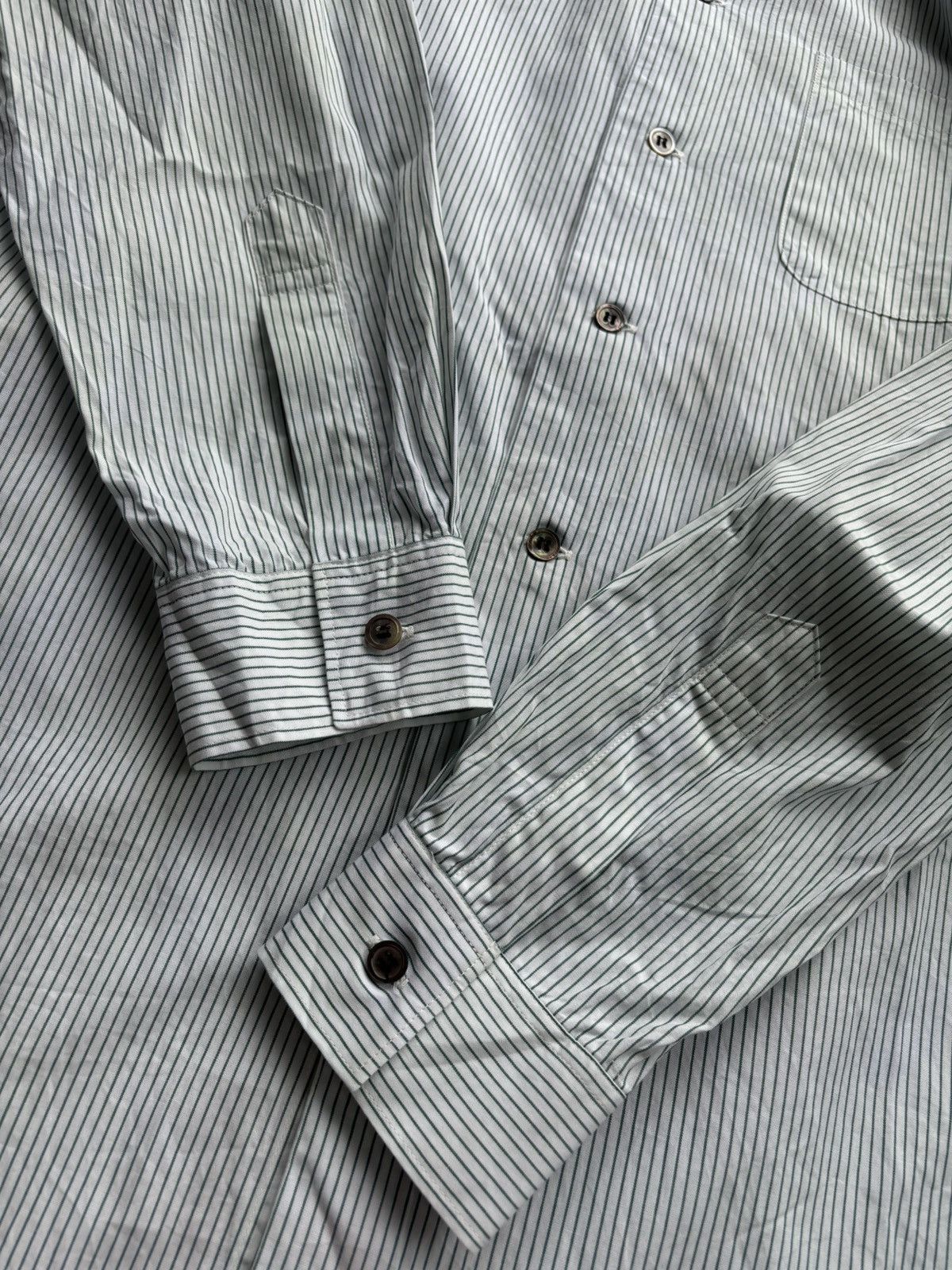 Y's for Men Y's for men Yohjiyamamoto Stripe Shirt Size US M / EU 48-50 / 2 - 4 Thumbnail