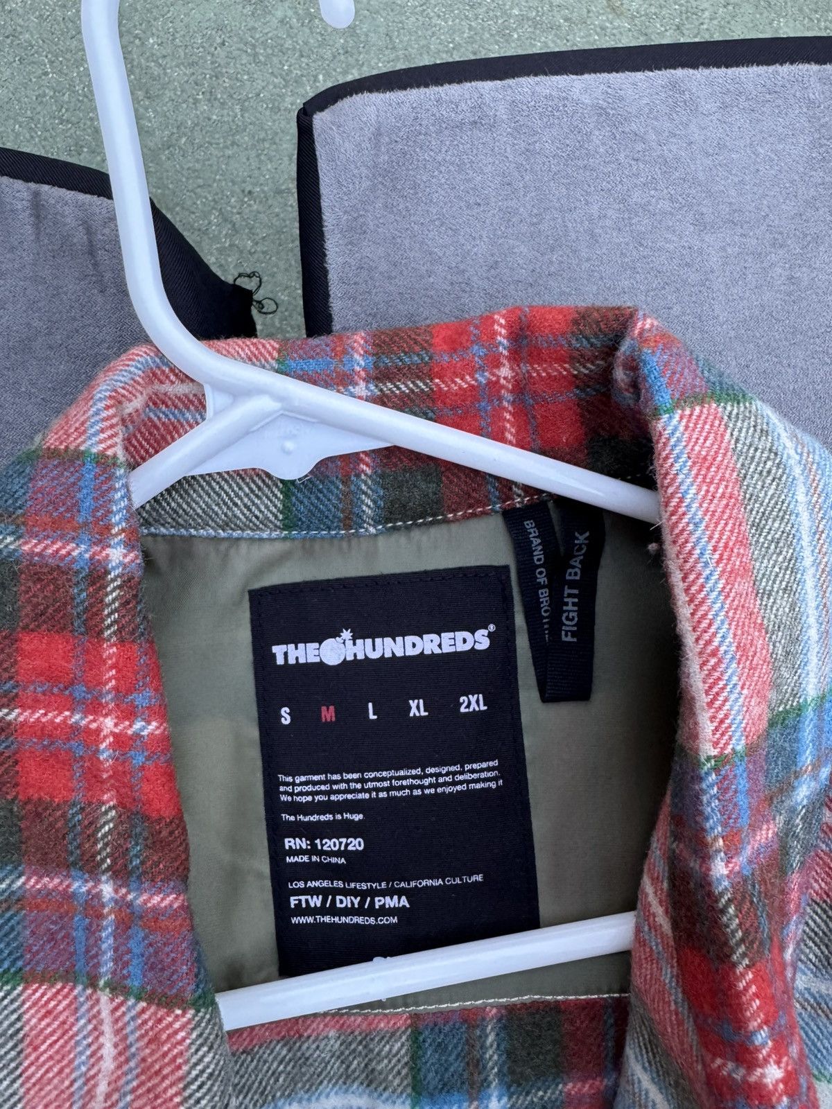 The Hundreds The Hundreds zip up flannel Size US M / EU 48-50 / 2 - 3 Thumbnail