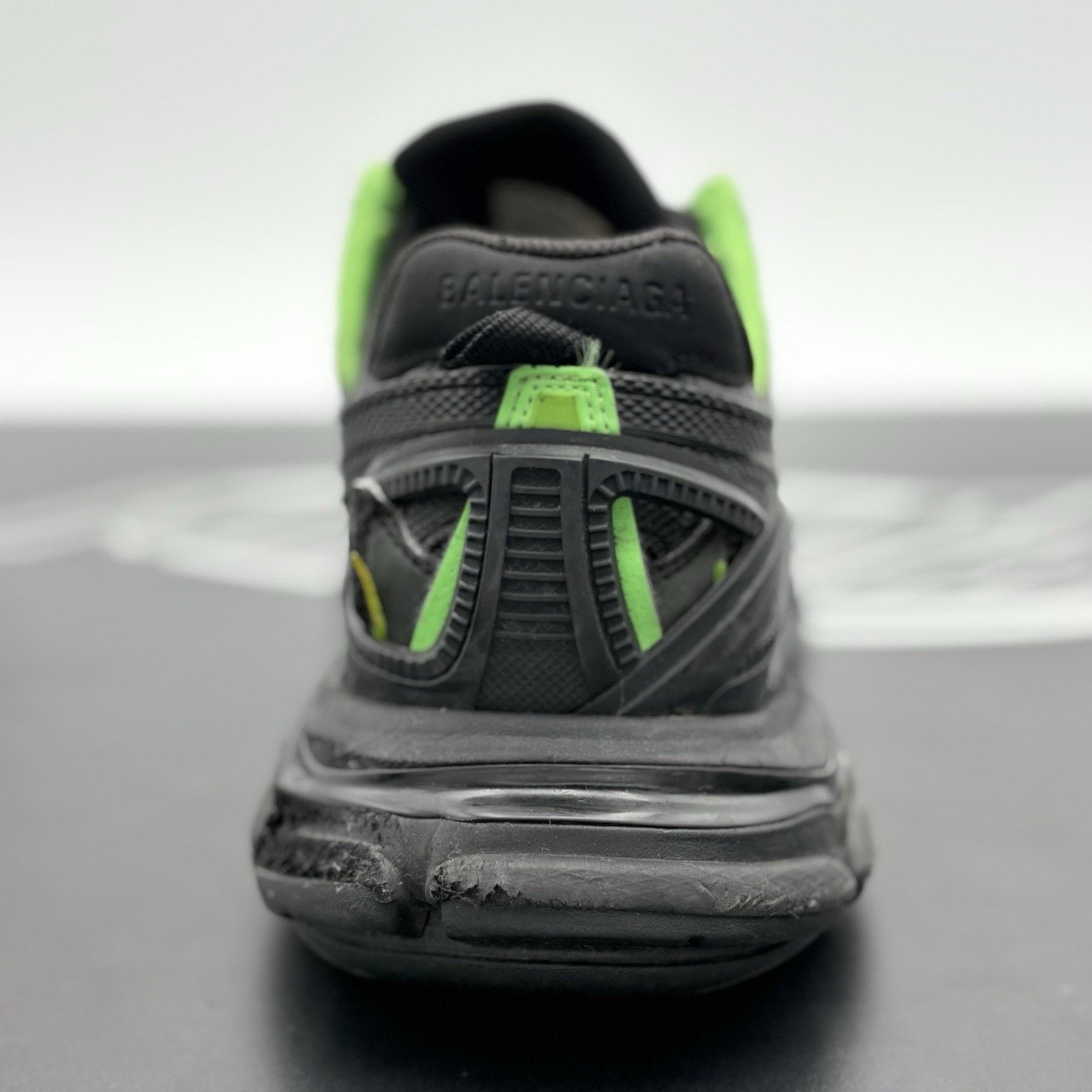 Balenciaga Balenciaga Track 2 Trainer ' Black Green ' | GOOD CONDITION! Size US 8 / EU 41 - 3 Thumbnail