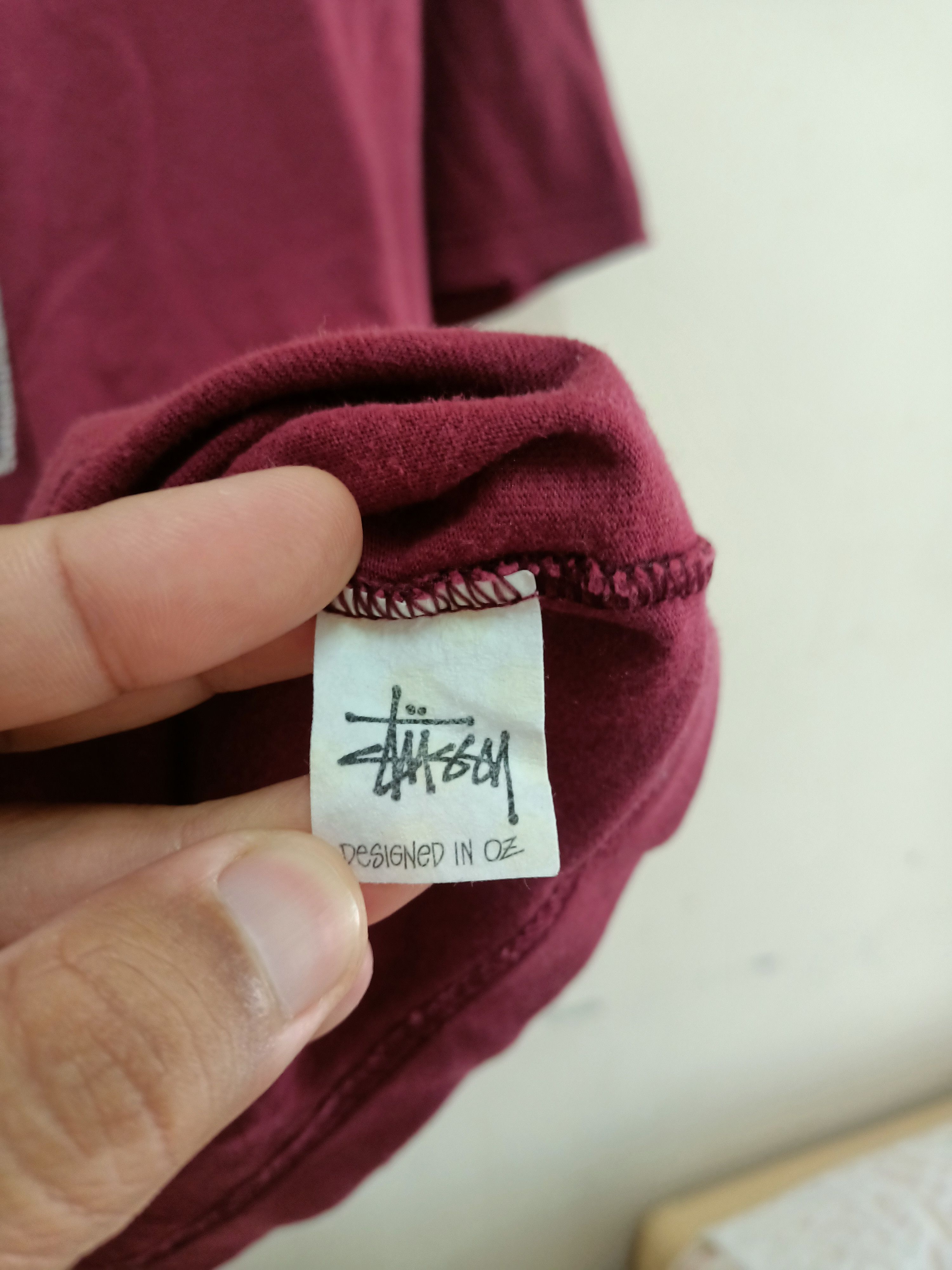 Stussy × Vintage Vintage Stussy t-shirt Made in Australiama Size US S / EU 44-46 / 1 - 6 Thumbnail