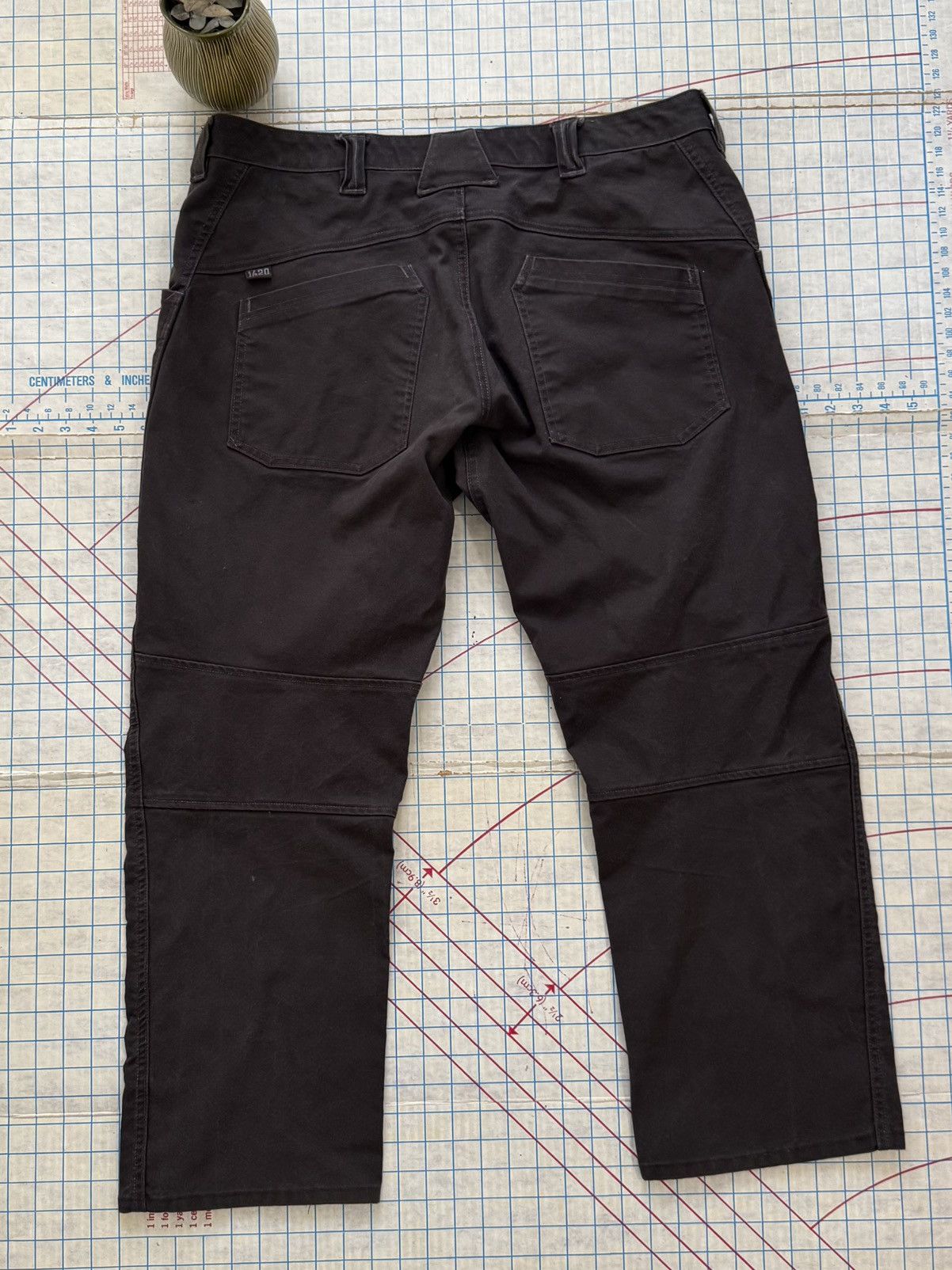 1620 Workwear 1620 Workwear Brown Work Pants Fits Mens Size 40x29 Cordura Size US 40 / EU 56 - 9 Thumbnail