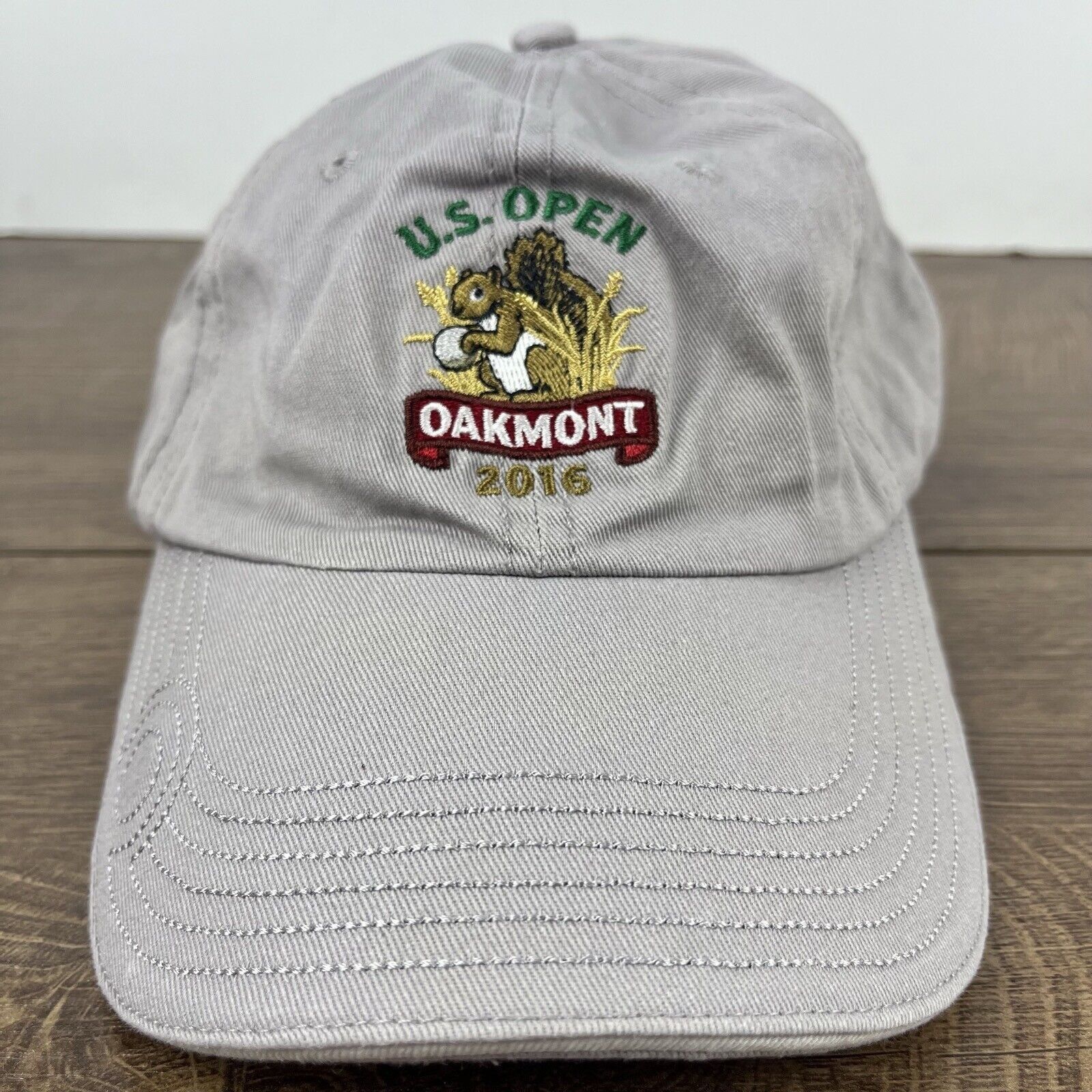 Other Oakmonth 2016 Hat US Open Hat Gray Adjustable Hat Gray Adult Size ONE SIZE - 4 Thumbnail