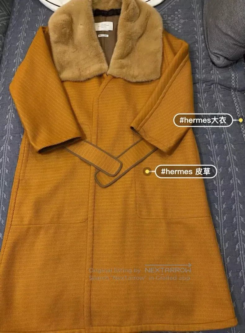 Hermes Hermes Coat, fur version Size XXS / US 00 / IT 34 - 7 Thumbnail