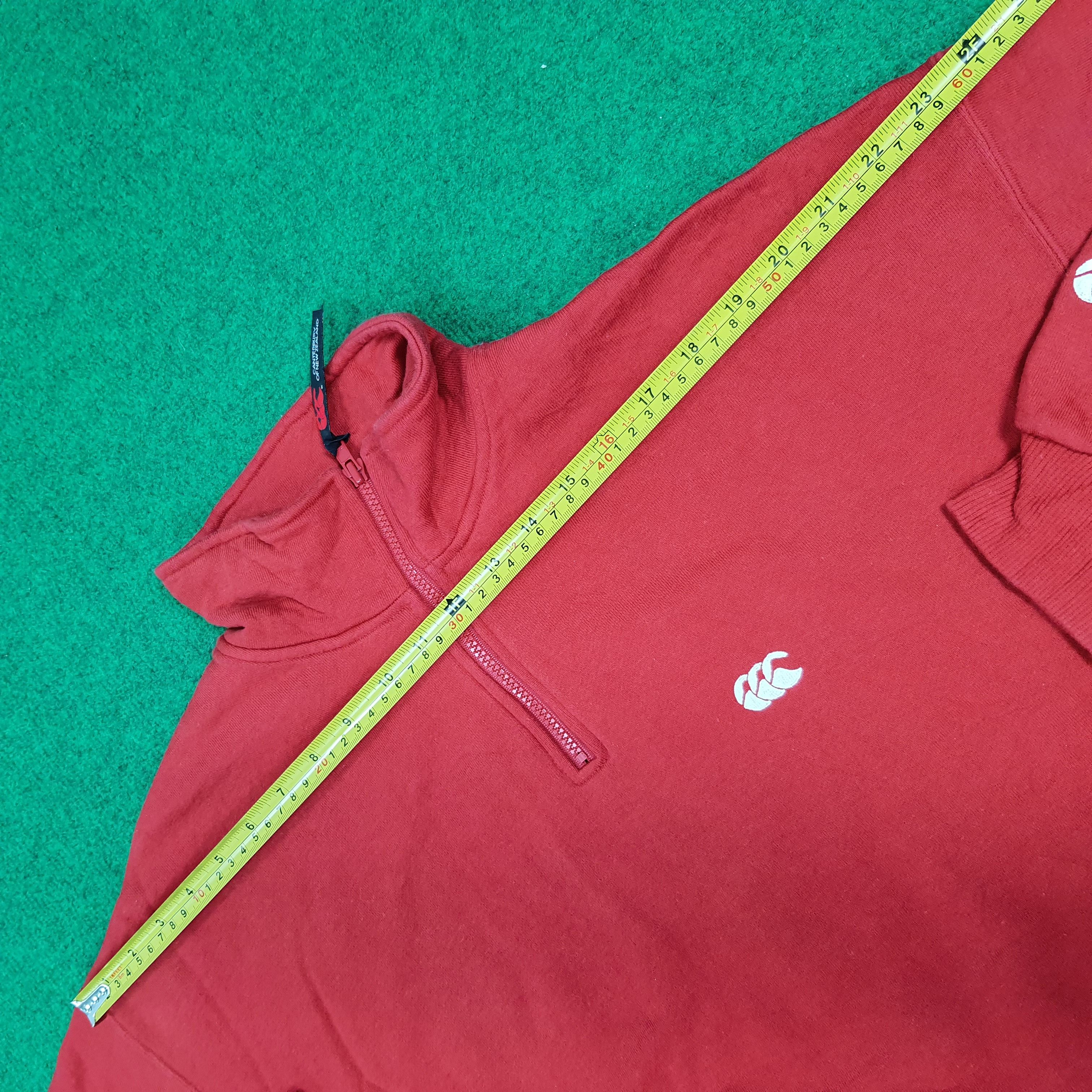 Canterbury of New Zealand Vintage Canterbury of New Zealand Half Zip Sweatshirt C283N3 Size US M / EU 48-50 / 2 - 11 Thumbnail