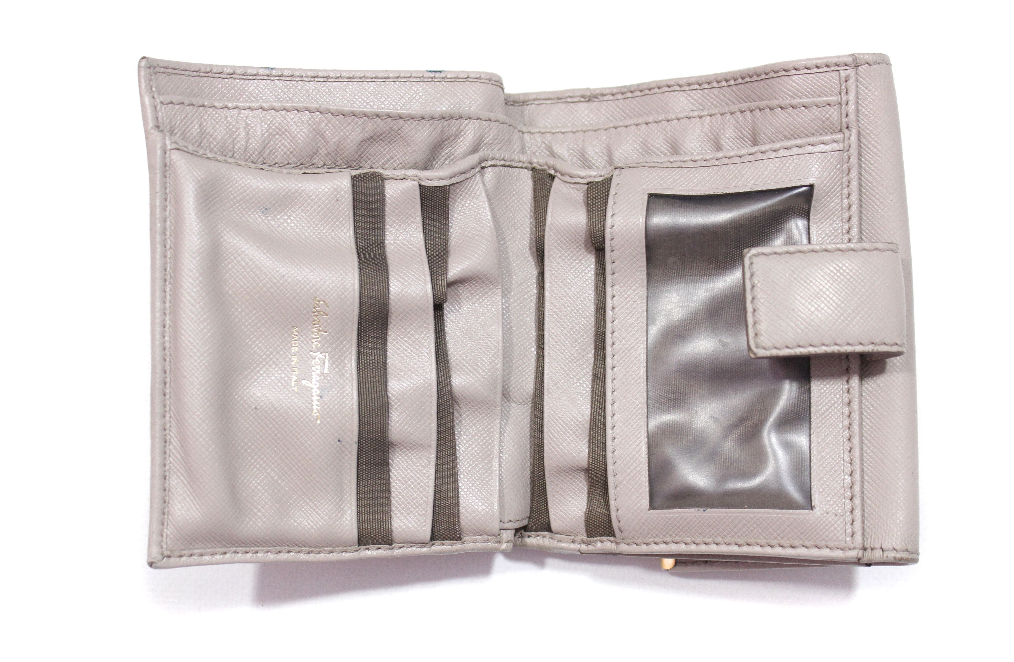 Salvatore Ferragamo Leather Wallet Vintage Size ONE SIZE - 4 Thumbnail