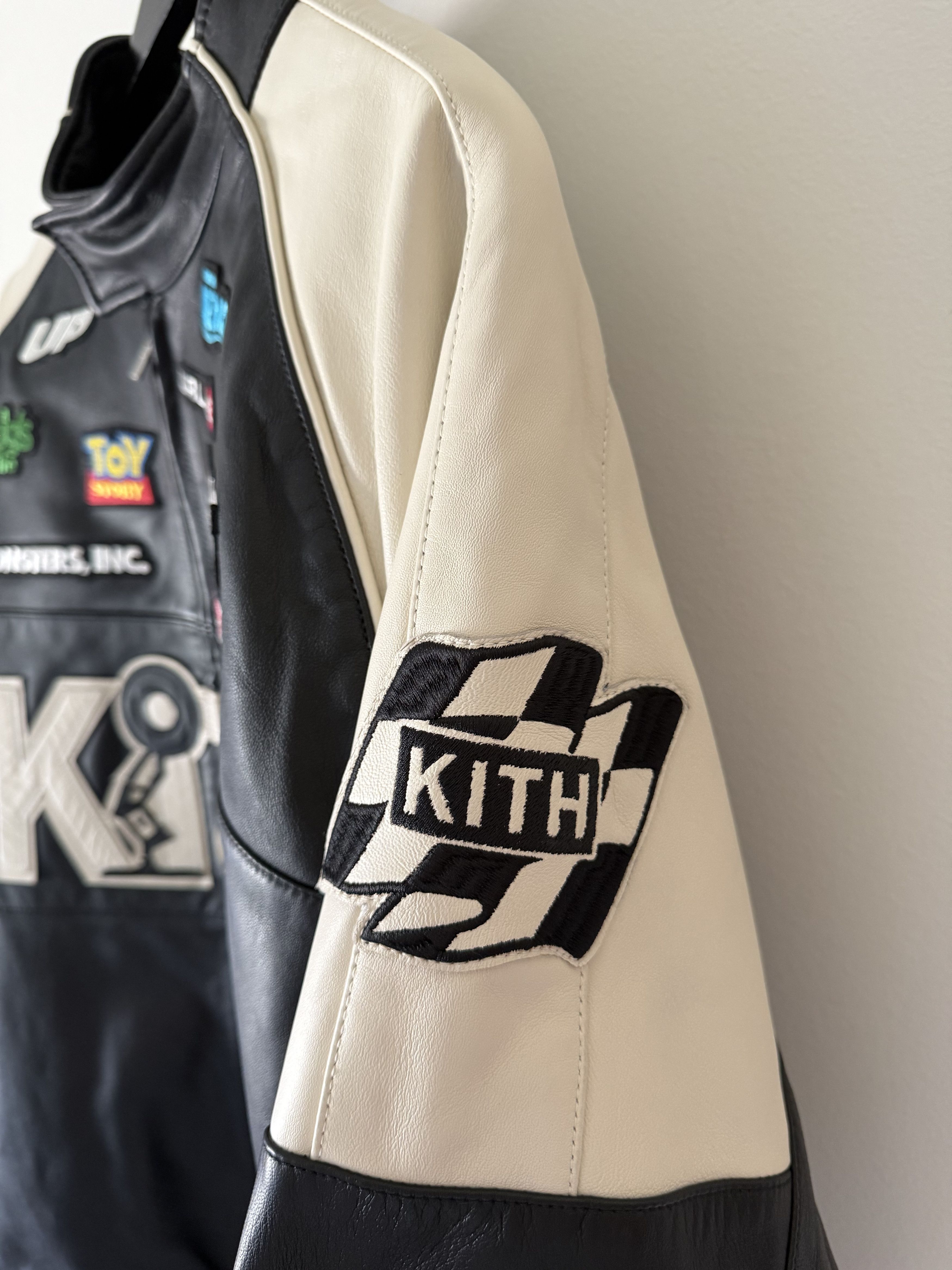 Disney × Kith Kith Disney Pixar Dejean Leather Jacket in Black Size US XL / EU 56 / 4 - 7 Thumbnail