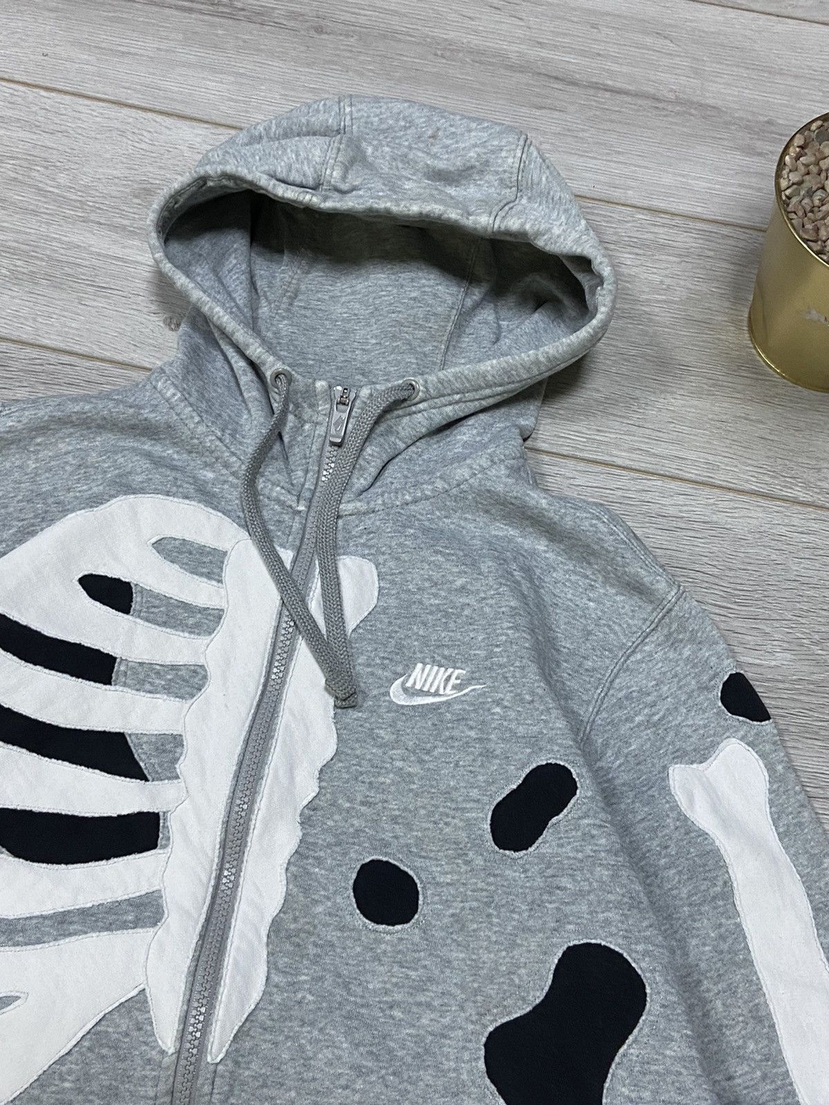 Nike Nike vintage skeleton 1:1 vintage bones hoodie Size US M / EU 48-50 / 2 - 4 Thumbnail