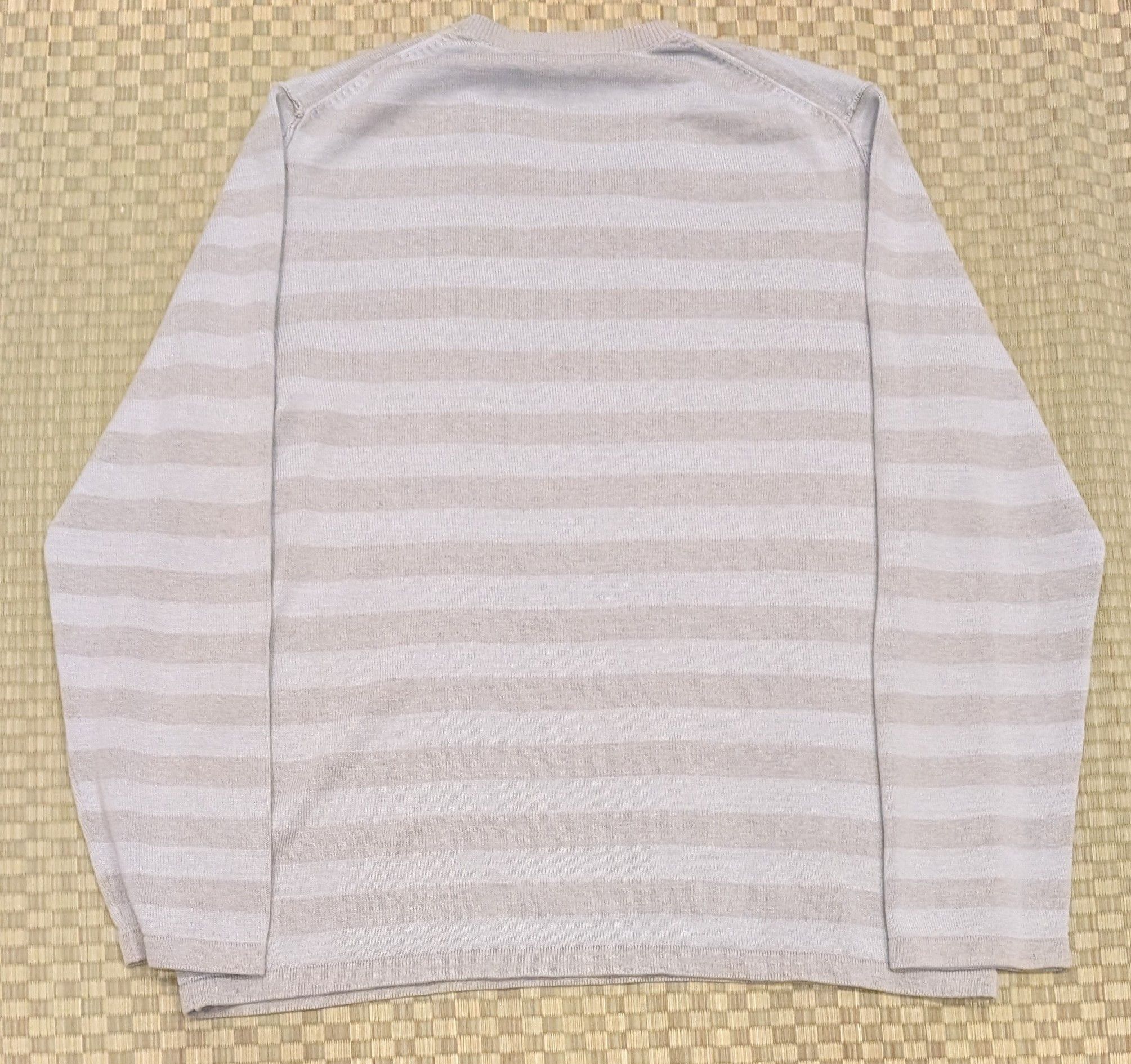 Saint James Saint James Cotton Linen V-neck Sweater Made in France Size US L / EU 52-54 / 3 - 2 Thumbnail