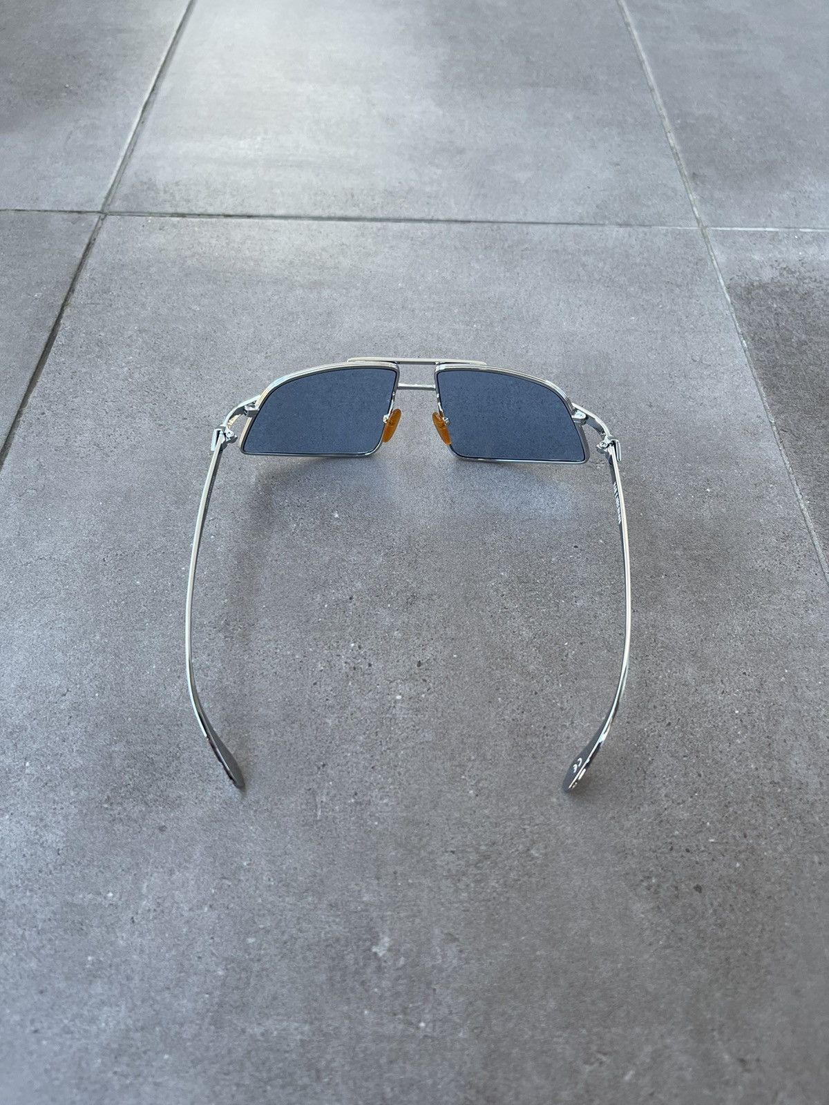 Han Kjobenhavn !DS! SS23 Han Kjobenhavn Demo High Silver Blue Sunglasses Size ONE SIZE - 16 Thumbnail