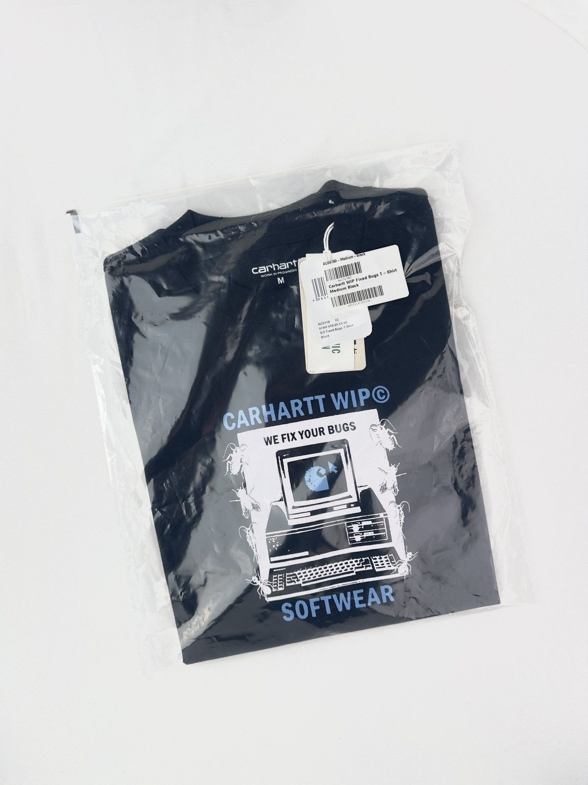 Carhartt Wip Carhartt WIP Fixed Bugs S/S T-shirt Black, Size M Size US M / EU 48-50 / 2 - 5 Thumbnail