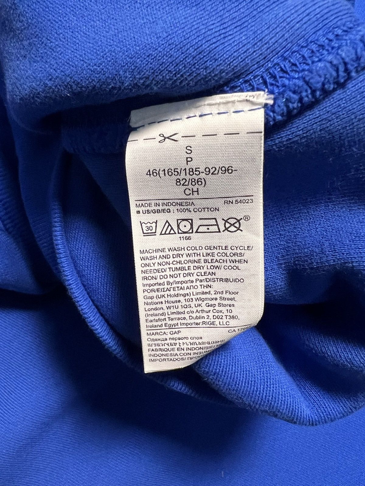 Yeezy Yeezy Gap Hoodie Blue Size US S / EU 44-46 / 1 - 4 Thumbnail