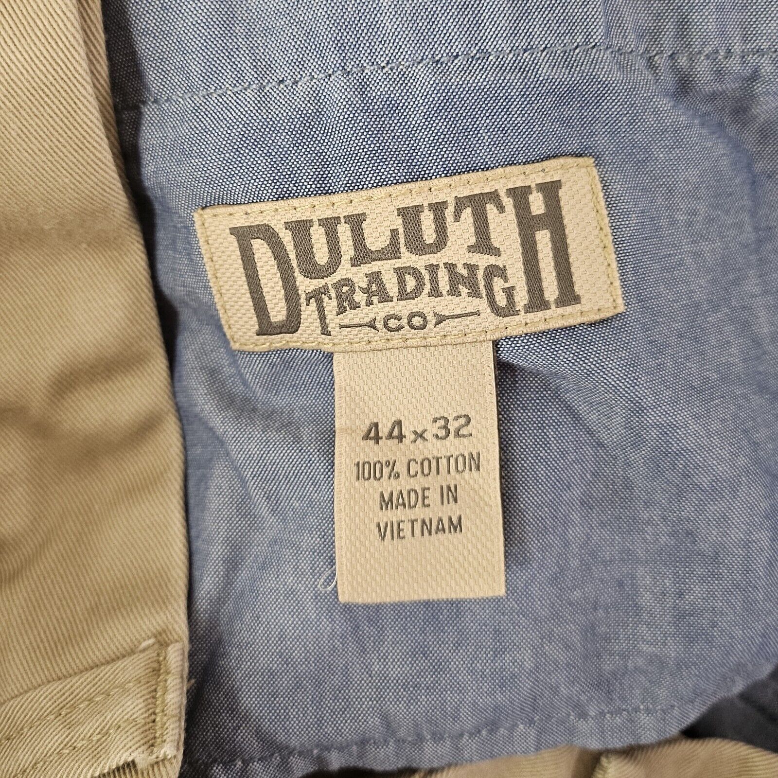 Duluth Trading Company Duluth Trading Co Men's Tan Khaki Pleated Pants Size 44x32 Size US 44 / EU 60 - 12 Thumbnail