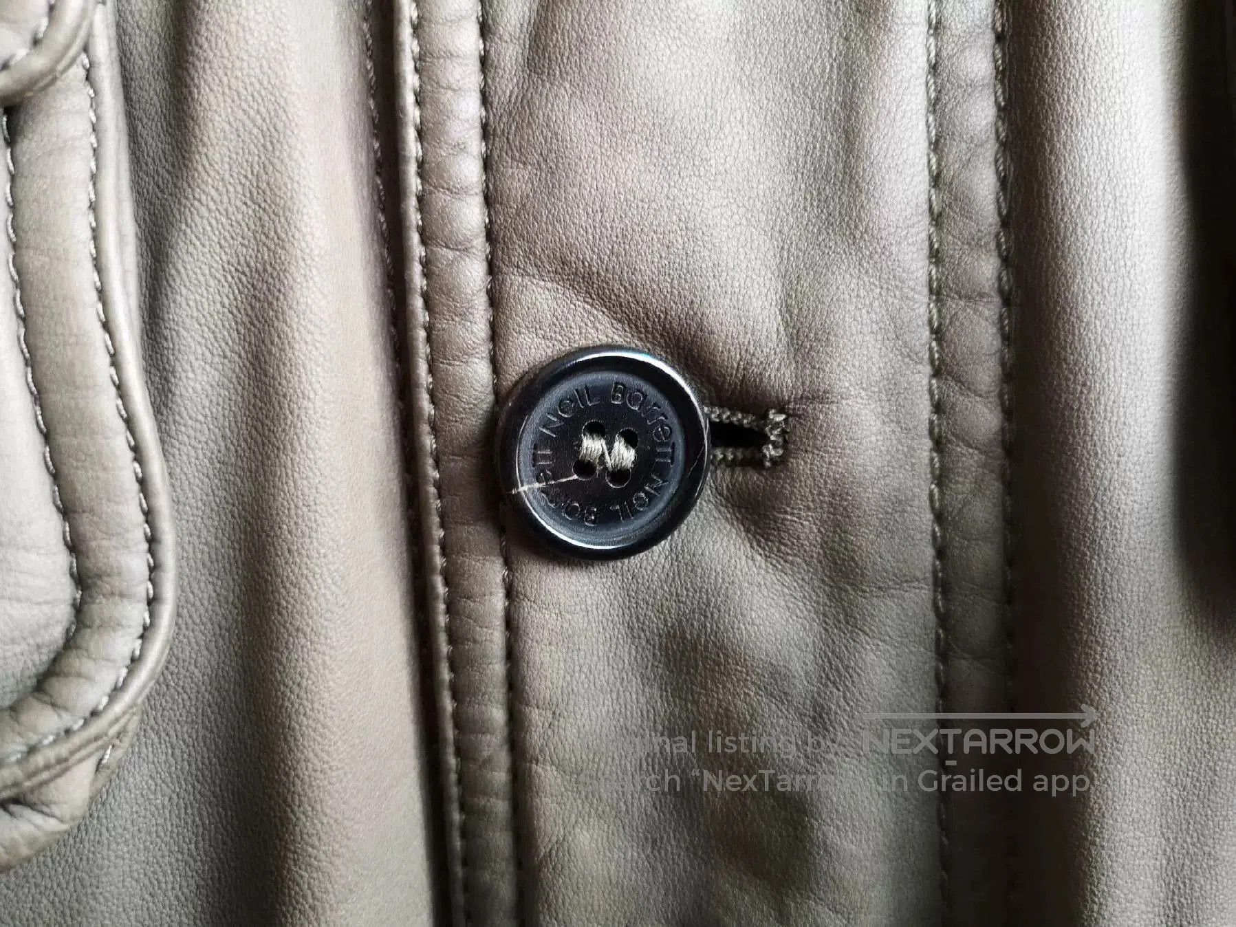 Neil Barrett Neil Barrett Green Leather Jacket. Size US L / EU 52-54 / 3 - 5 Thumbnail