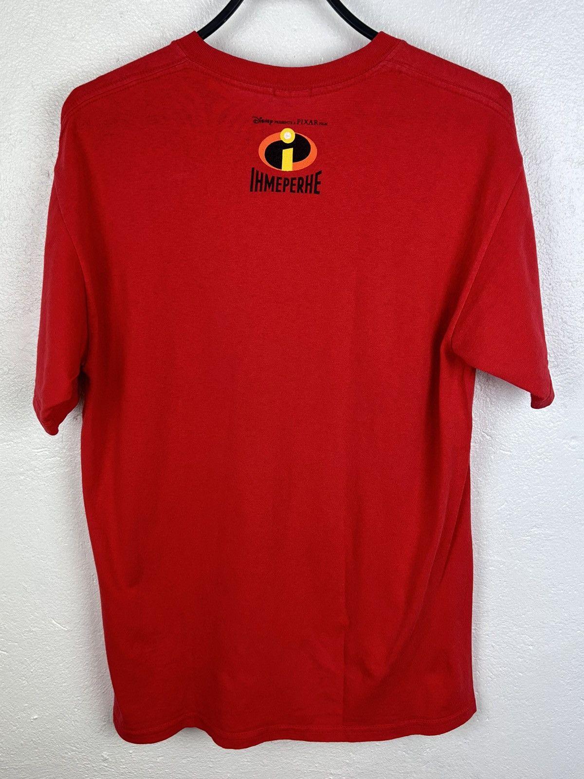 Disney 00s Vintage The Incredibles 2004 Finnish Movie Promo T-Shirt Size US M / EU 48-50 / 2 - 4 Thumbnail