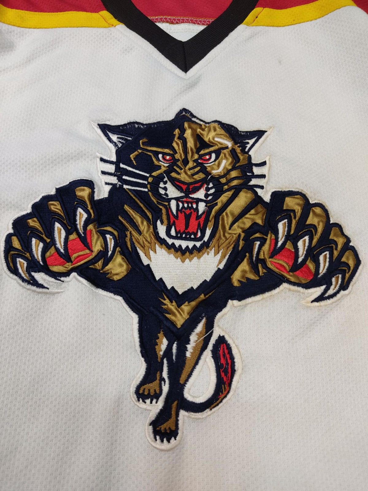 NFL × Starter × Vintage VINTAGE 90s Starter Floridal Panthers Hockey Jersey Size US M / EU 48-50 / 2 - 2 Thumbnail