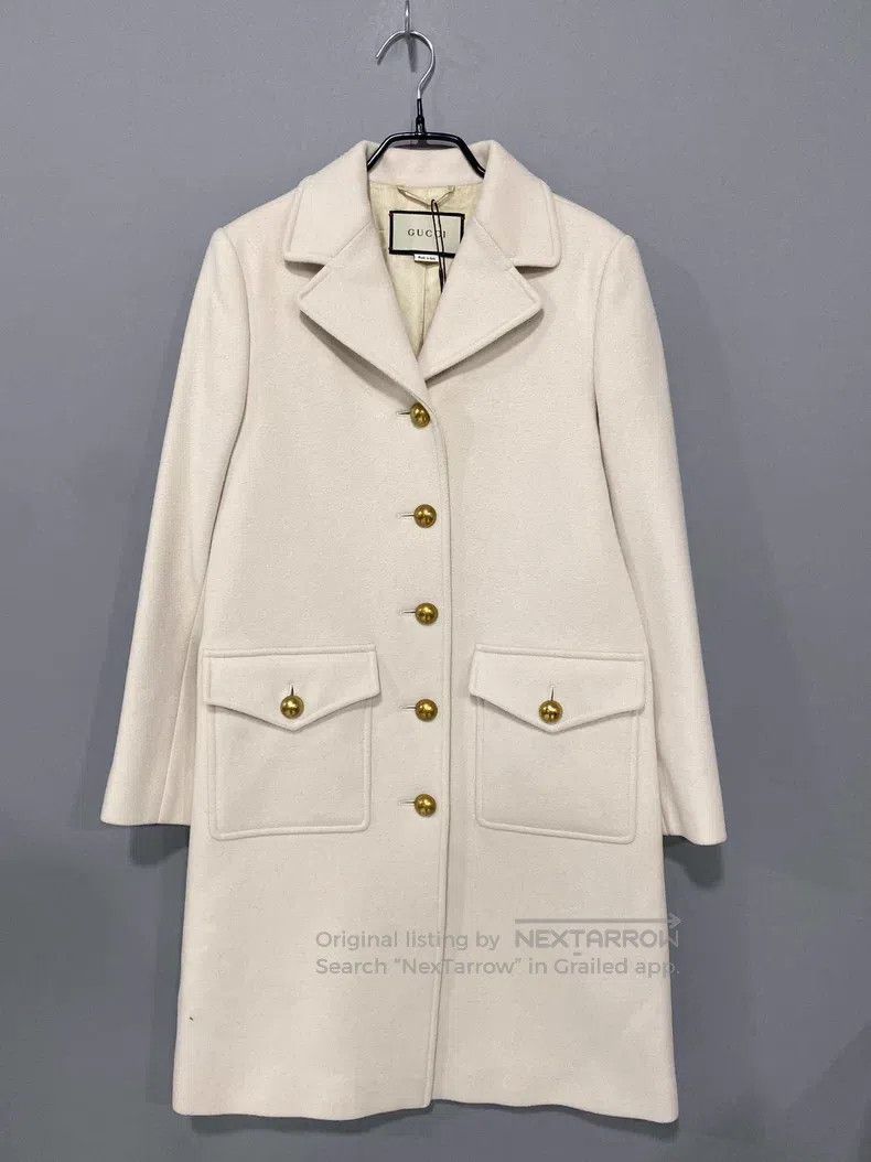 Gucci Gucci Double-belt tweed coat Size XS / US 0-2 / IT 36-38 - 1 Thumbnail