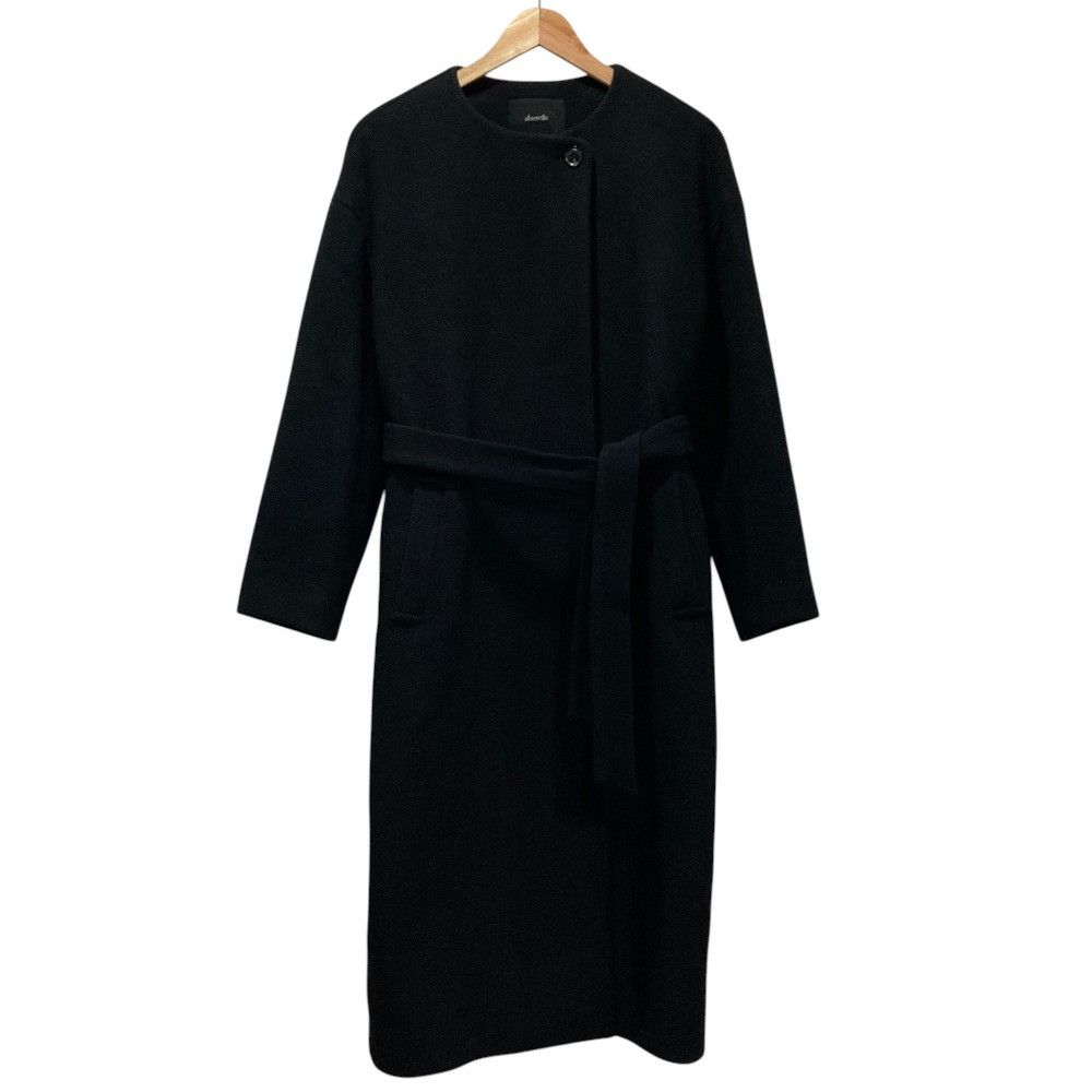 Other Other allureville Wool Collarless Coat Textile Outerwear DUTY FREE for USA Size ONE SIZE - 1 Thumbnail