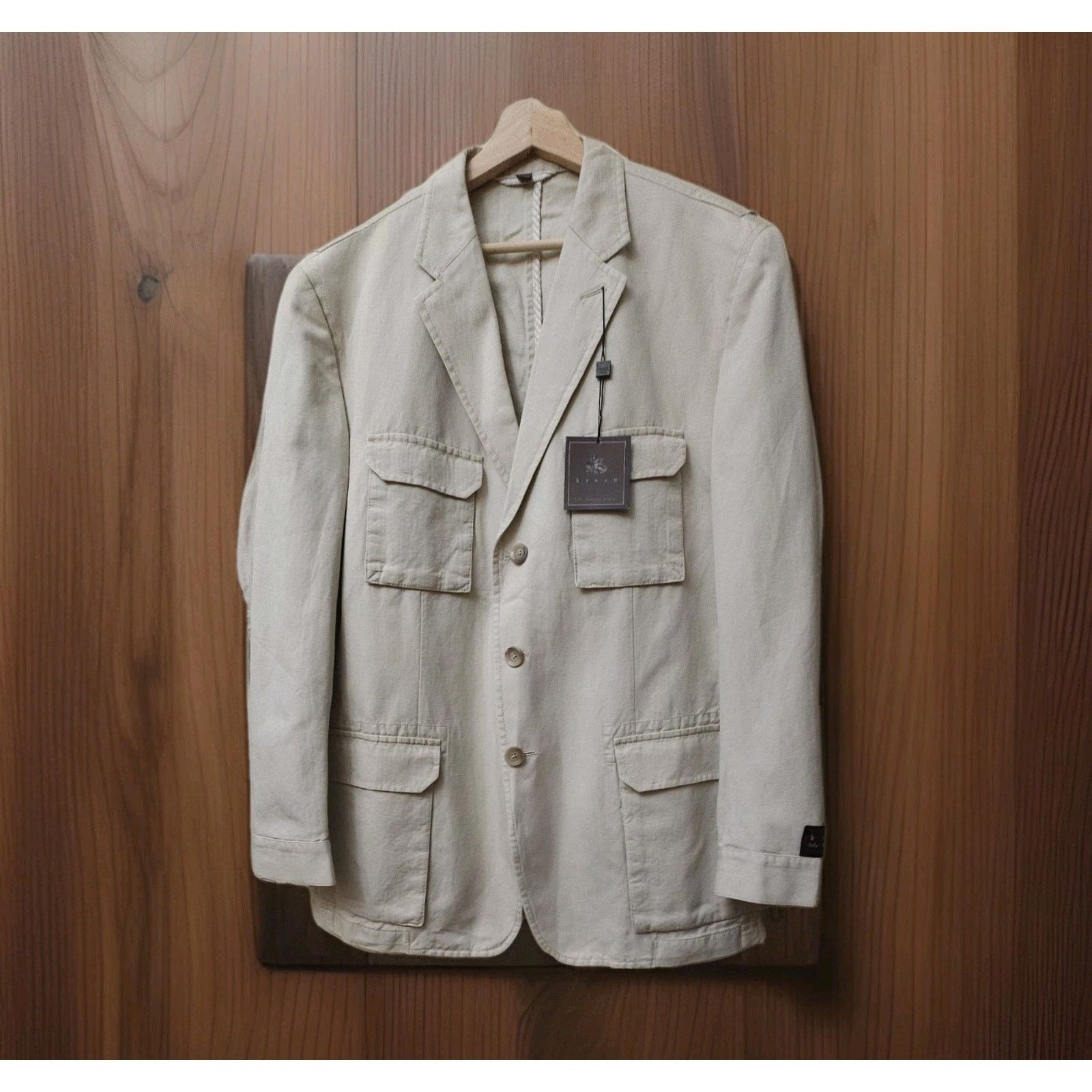 Other Kroon Men Life, Luxury, Levity Cotton / Linen Fogerty Blazer Size 46L - 1 Thumbnail