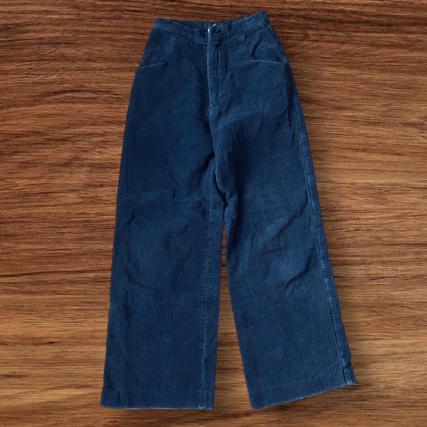 image of Avant Garde x Y 3 Archivea.a.r Yohji Yamamoto Corduroy Pants Size 27 in Black, Women's