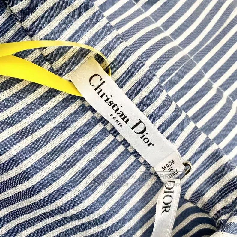 Dior Dior Striped shirt dress Size XS / US 0-2 / IT 36-38 - 4 Thumbnail