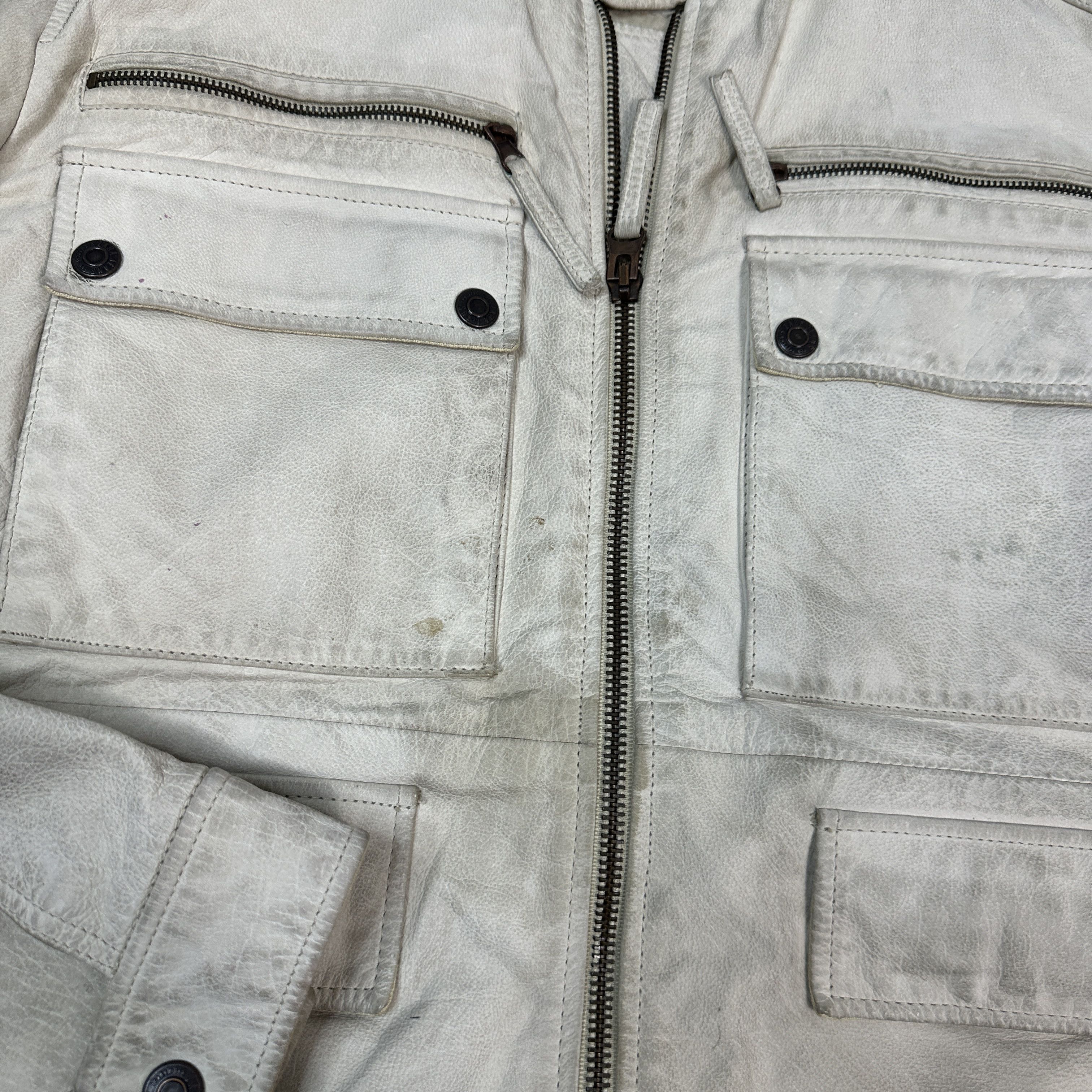 Vintage Vintage Leather Jacket Size US XL / EU 56 / 4 - 4 Thumbnail