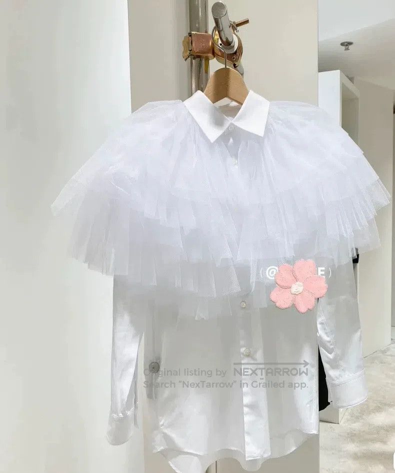 Comme des Garcons Comme Des Garcons Japanese Style Fashion Lace-up Collar So Size XS / US 0-2 / IT 36-38 - 3 Thumbnail