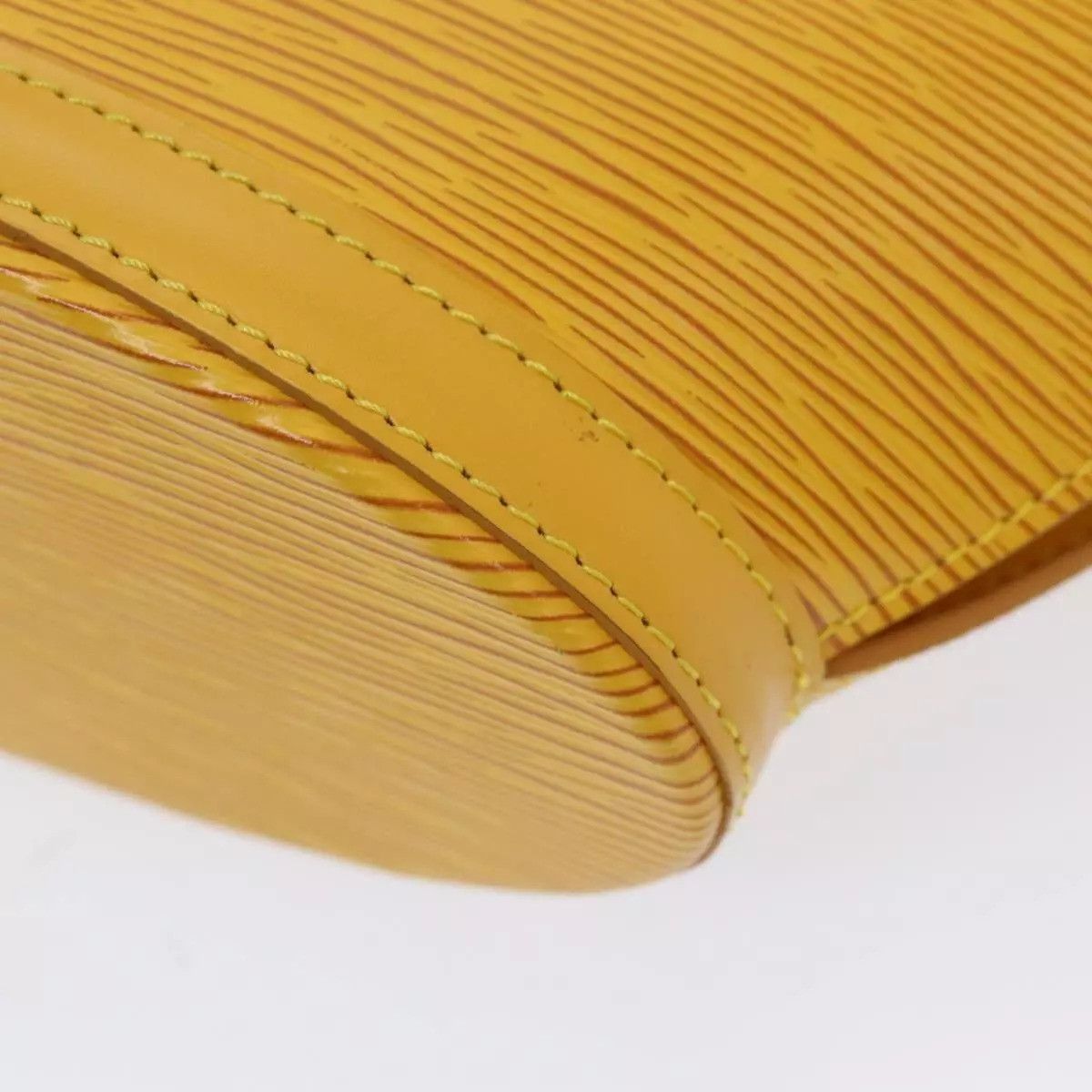 Louis Vuitton LOUIS VUITTON Epi Saint Jacques Hand Bag Yellow Size ONE SIZE - 5 Thumbnail