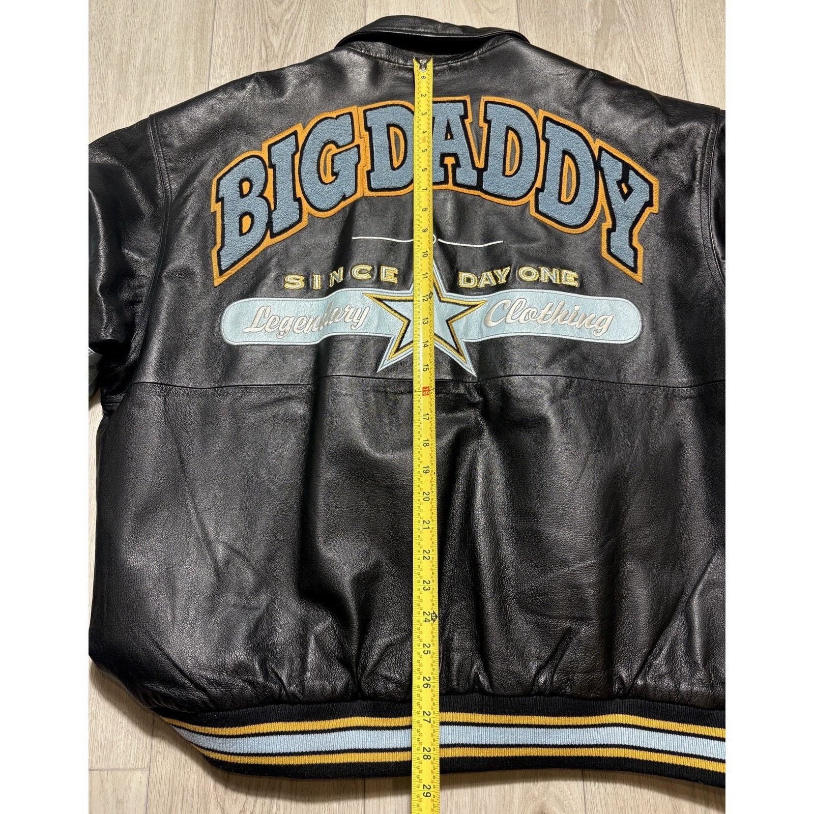 Other Big Daddy Leather Varsity Jacket Oversized Y2K Men’s 3XL Size US XXL / EU 58 / 5 - 23 Thumbnail