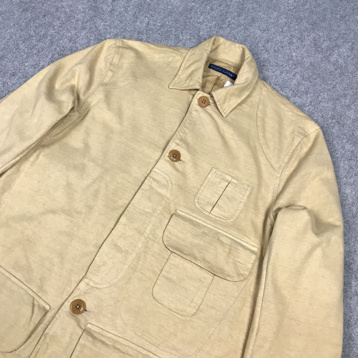 Polo Ralph Lauren × RRL Ralph Lauren × Ralph Lauren RALPH LAUREN BROWN BUTTON TACTICAL POCKET JACKET Size US M / EU 48-50 / 2 - 2 Thumbnail