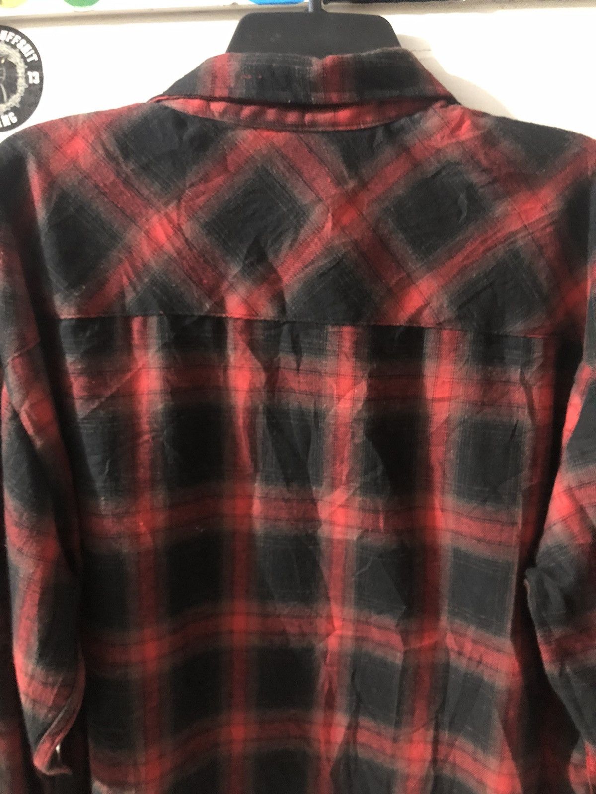 Flannel × Japanese Brand FLANNEL x GUYSTORY RED BLACK Size US XXL / EU 58 / 5 - 10 Thumbnail