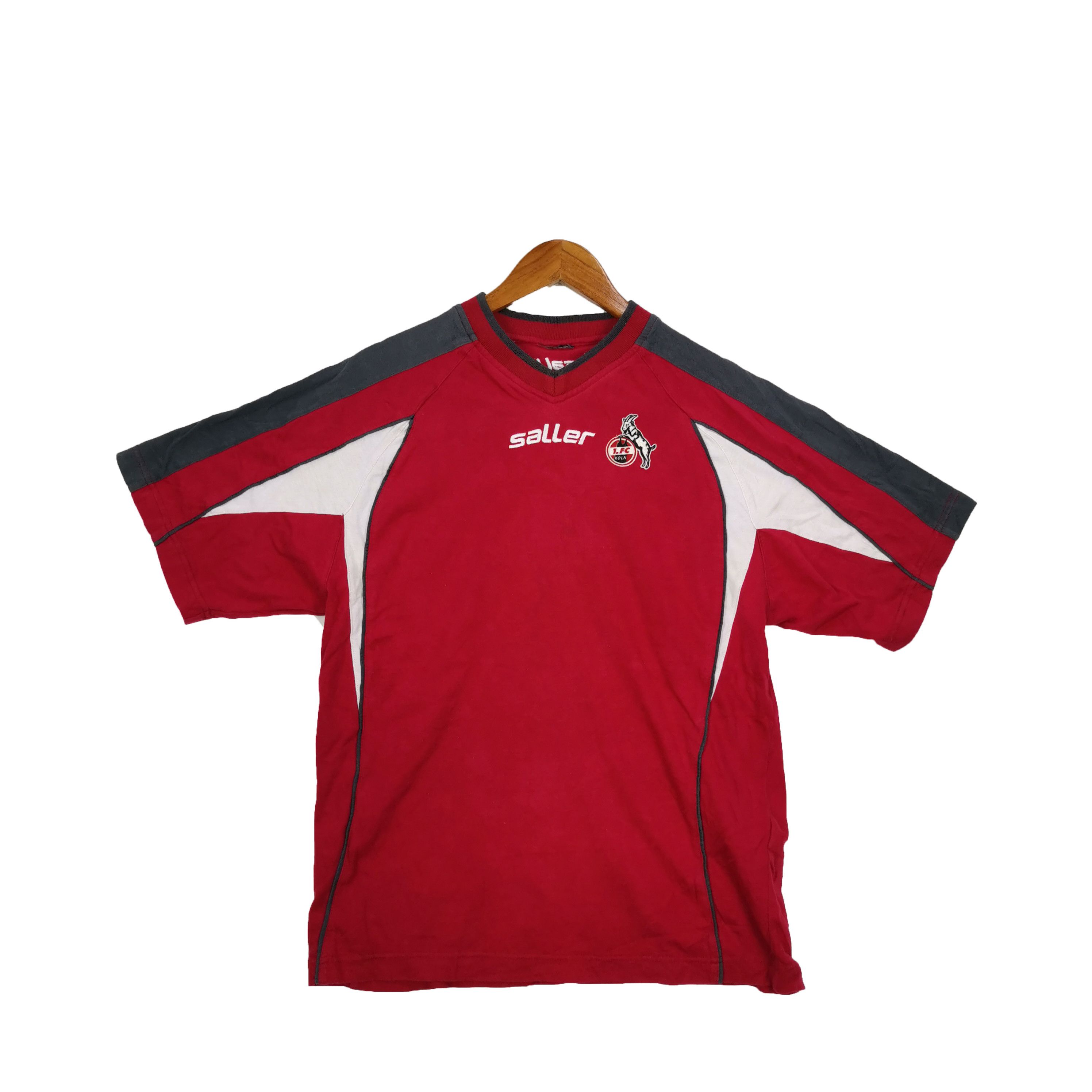 Vintage Vintage 1 FC Koln Saller Trikot Jersey T-Shirt Bundesliga Size US M / EU 48-50 / 2 - 1 Thumbnail
