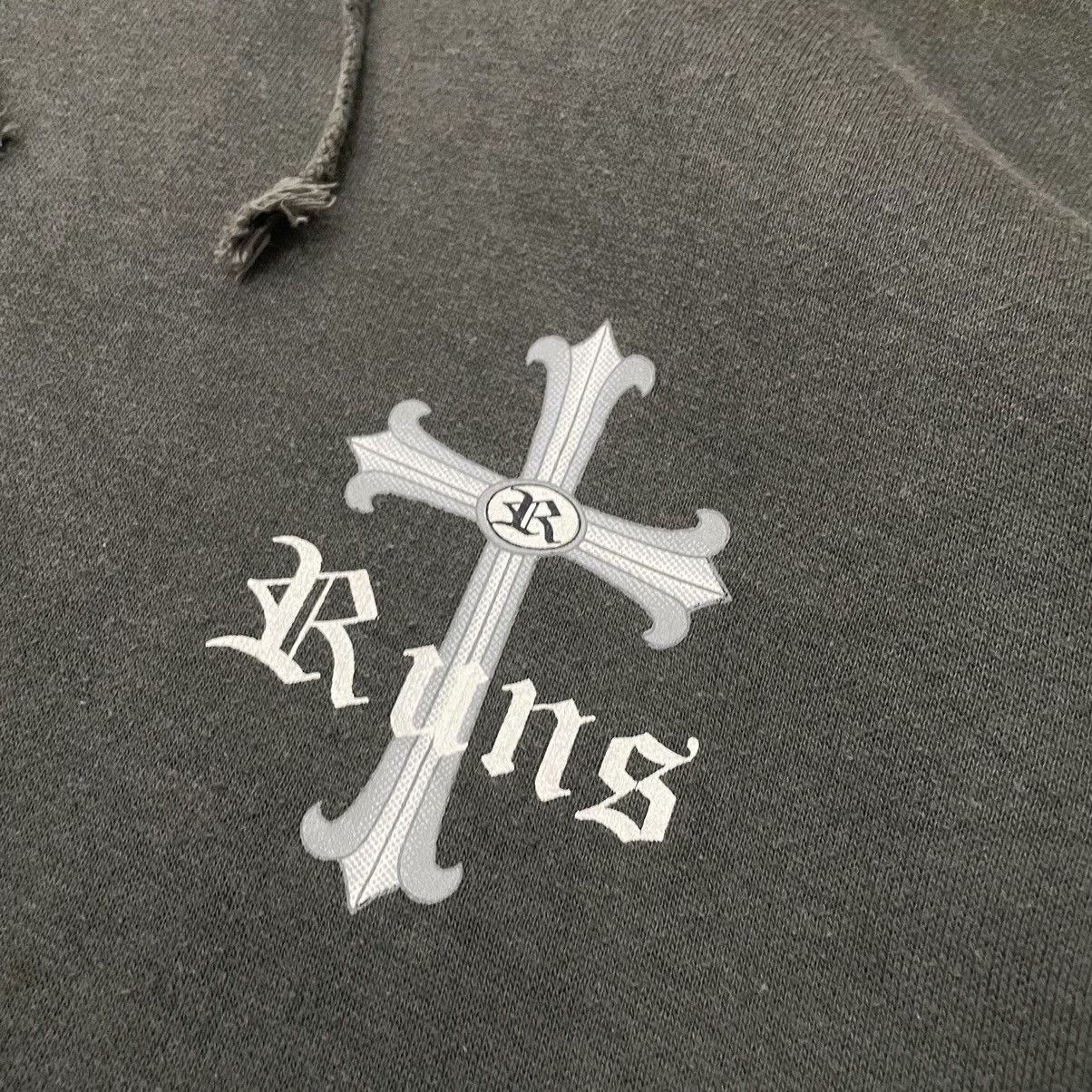 Affliction × Vintage Vintage Runs Big Cross Affliction Cyber Gothic Hoodie Size US XL / EU 56 / 4 - 9 Thumbnail