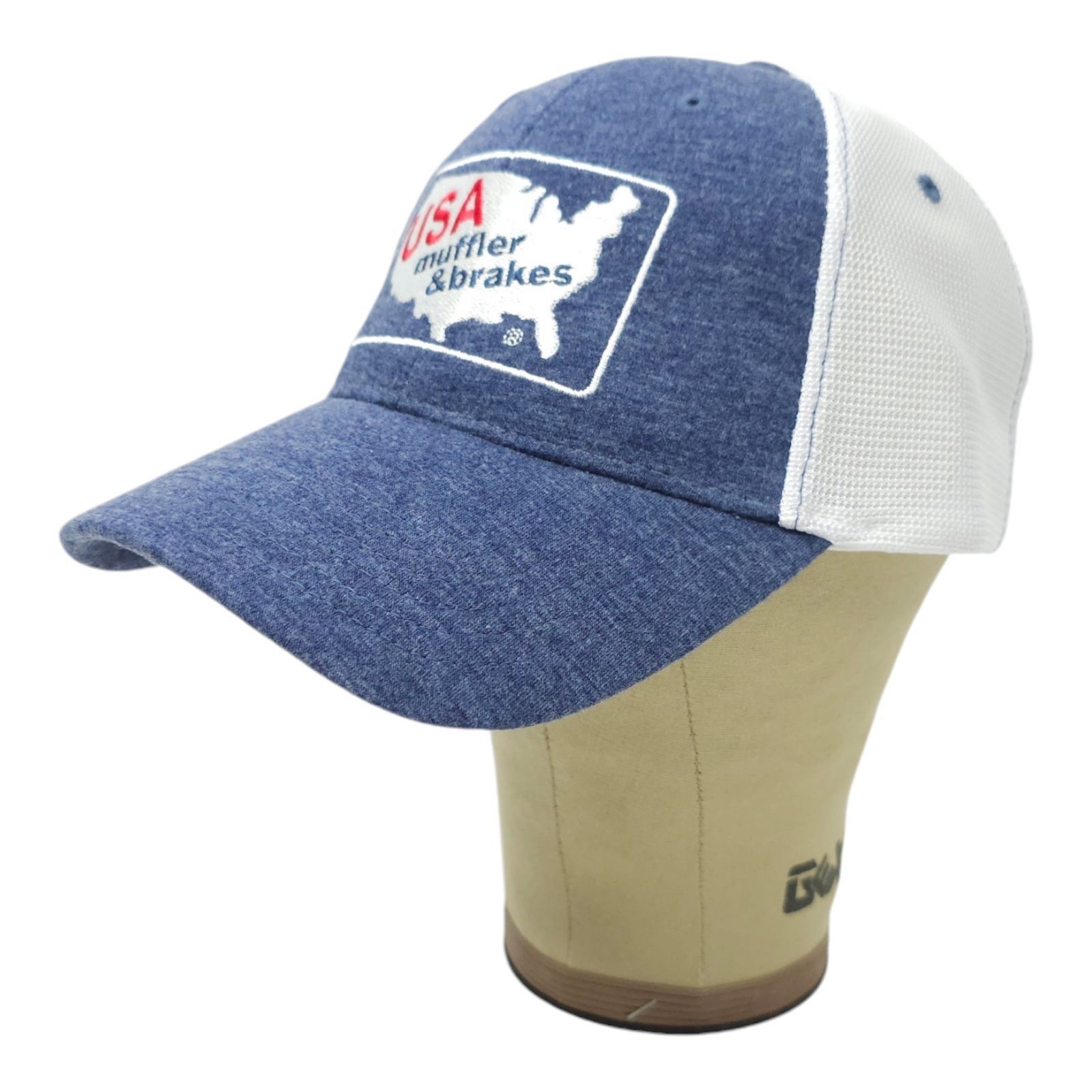 Other USA Muffler Brakes Embroidered Cotton Jersey Mesh Strapback Size ONE SIZE - 2 Thumbnail