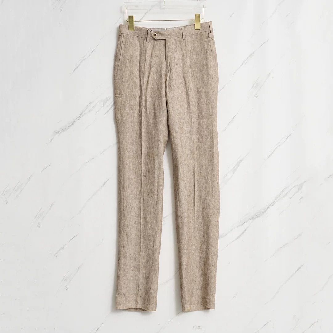Ermenegildo Zegna Ermenegildo Zegna Men's Linen Casual Pants Size US 32 / EU 48 - 1 Thumbnail