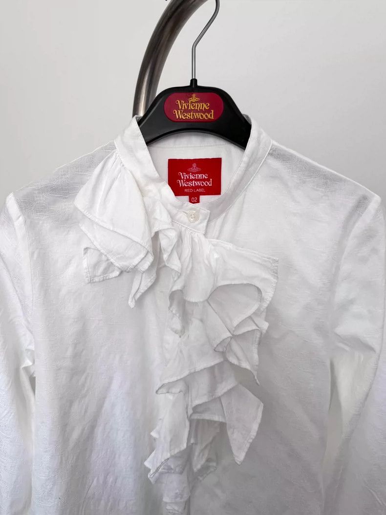 Vivienne Westwood Vivienne Westwood Mushroom lace pleated shirt, JK base shi Size S / US 4 / IT 40 - 4 Thumbnail