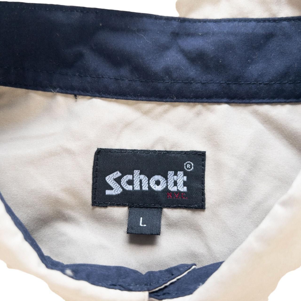 Schott Vintage Schott Button Up Shirt Size L Size US L / EU 52-54 / 3 - 3 Thumbnail