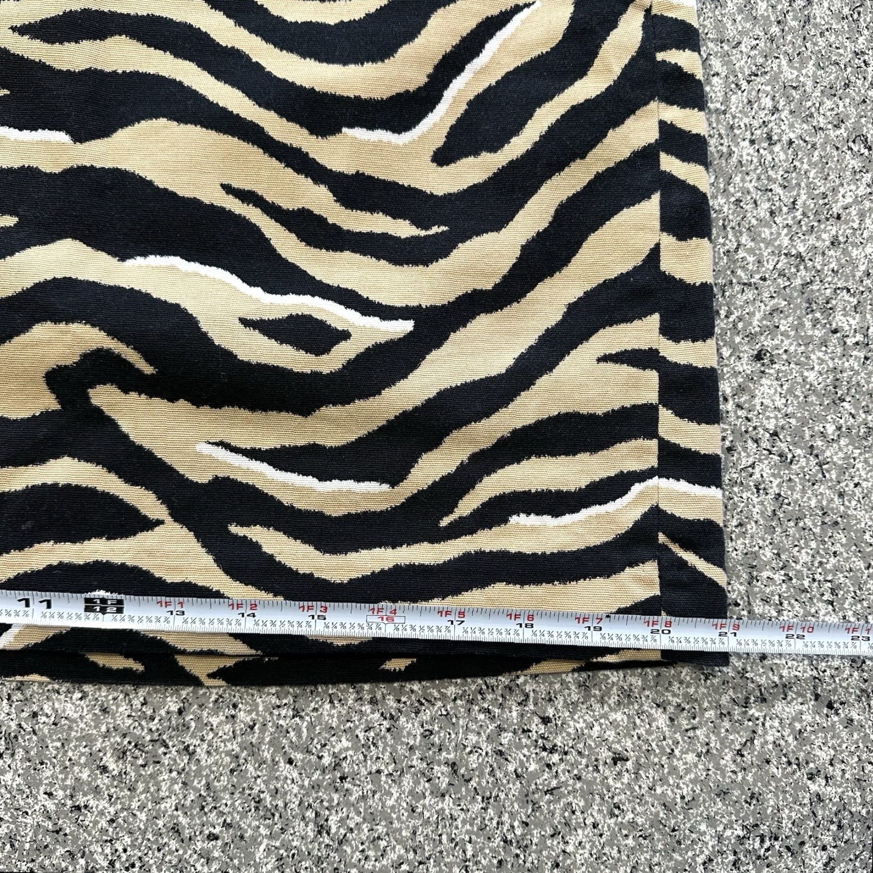 Talbots Talbots Skirt Womens 6 Animal Print Midi Straight Pencil Brown Cotton Spandex Zipper Lined 32x19 Regular XS? Size 28" / US 6 / IT 42 - 7 Thumbnail