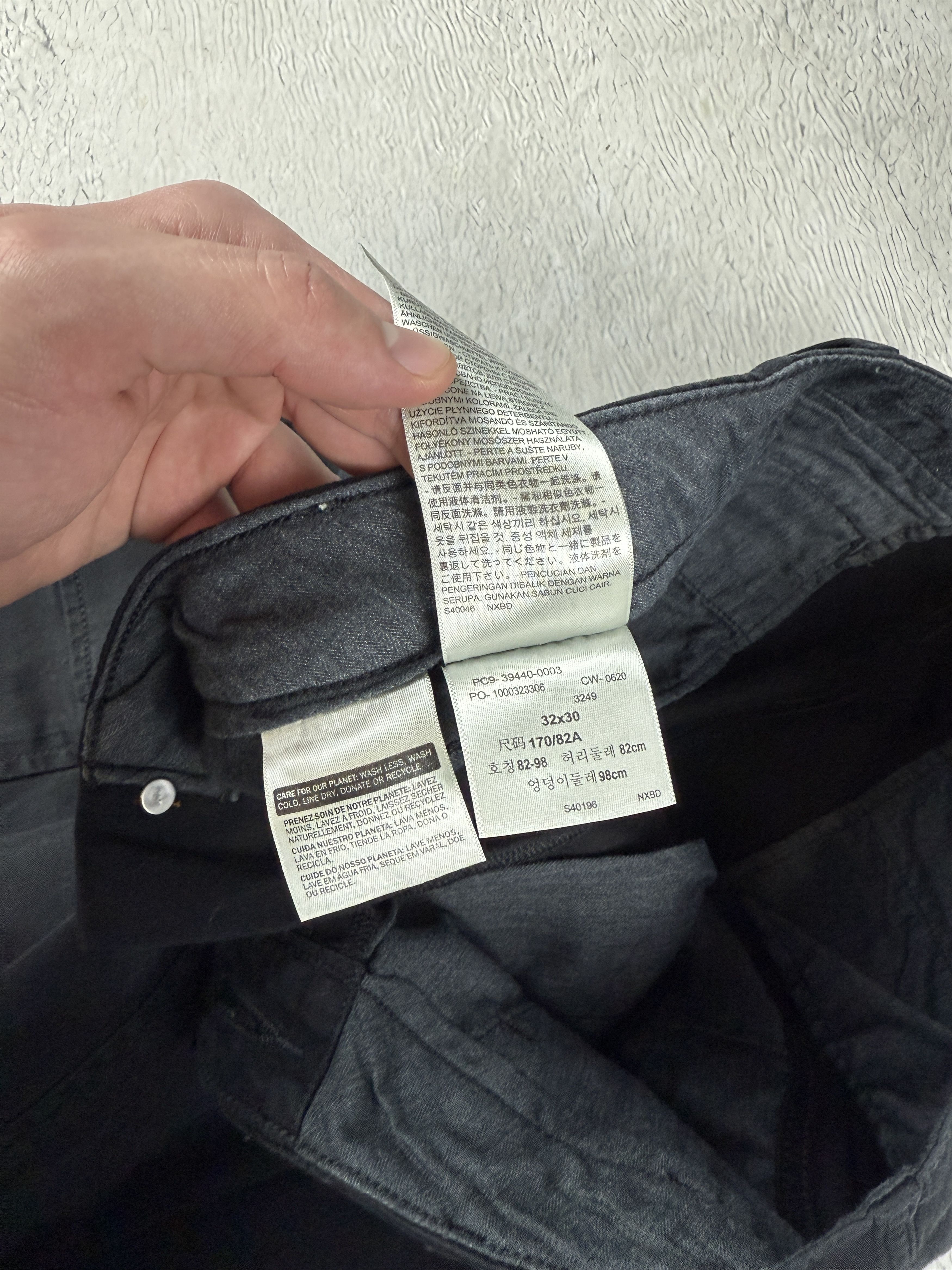 Levi's Levi's XX Cargo Pants Chino Black Taper Straight Multipocekt Size US 32 / EU 48 - 11 Thumbnail