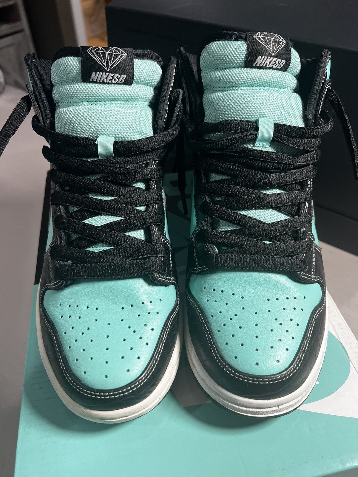 Nike × Vintage Tiffany Dunk High Size US 9 / EU 42 - 2 Thumbnail