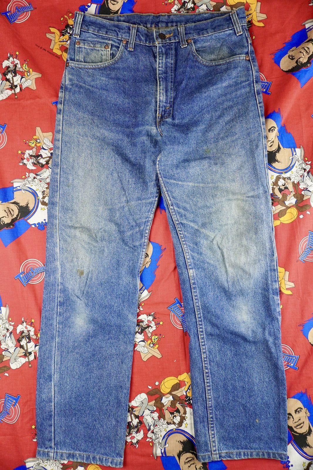 Levi's Vtg Levis 505 0217 Usa Made 90s Baggy Mens Grunge Punk Size US 32 / EU 48 - 2 Thumbnail