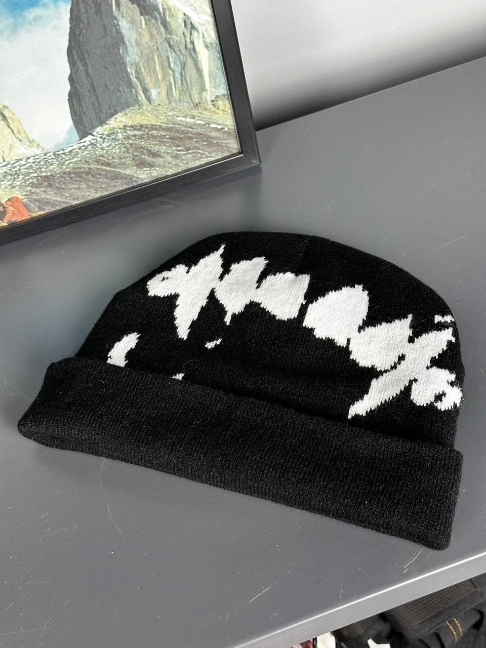 Japanese Brand Avant Garde Skull Vamp Teeth Japanese Brand Bianie Hat Size ONE SIZE - 3 Thumbnail